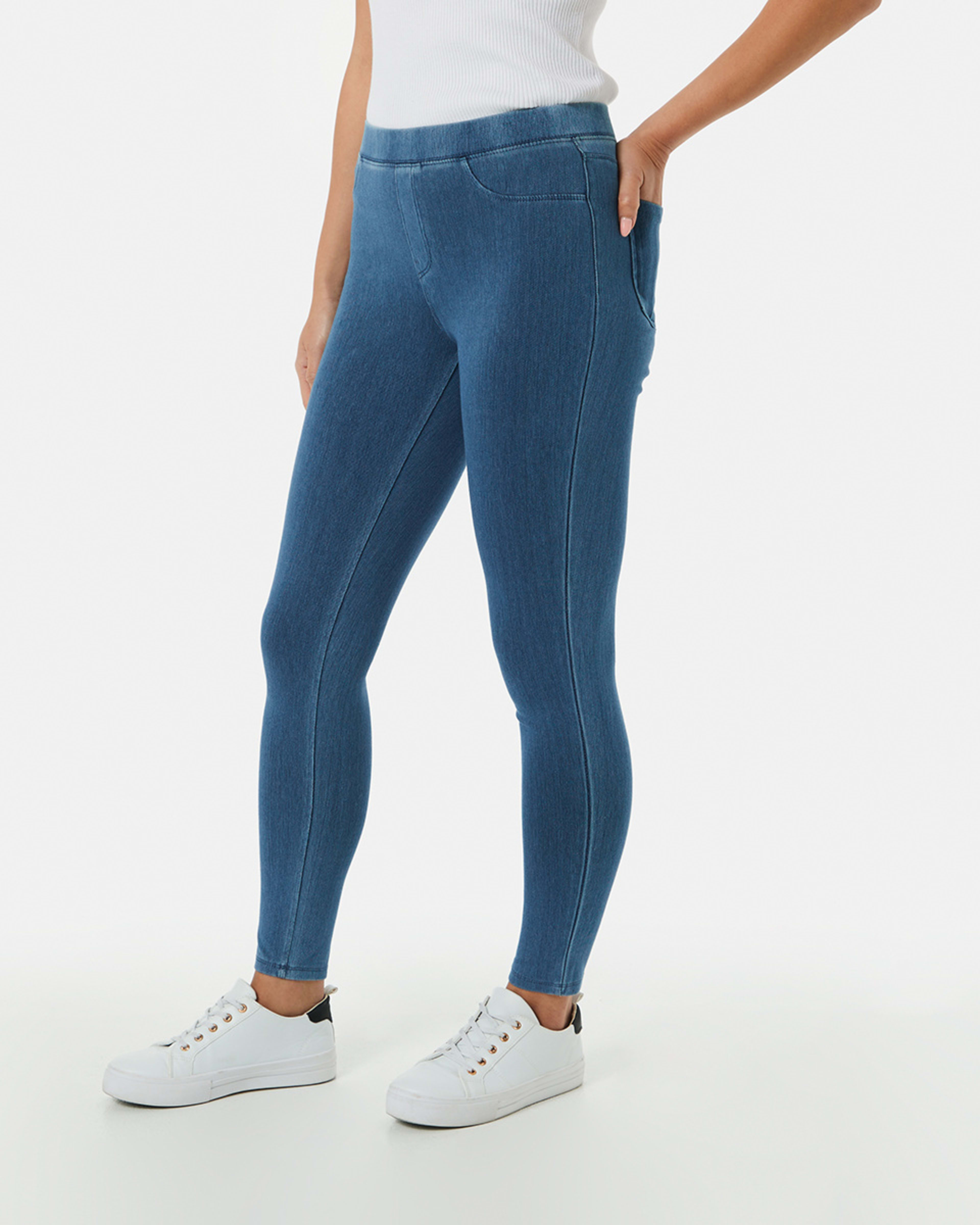 2 Jeggings Mid Wash, 2 of 5