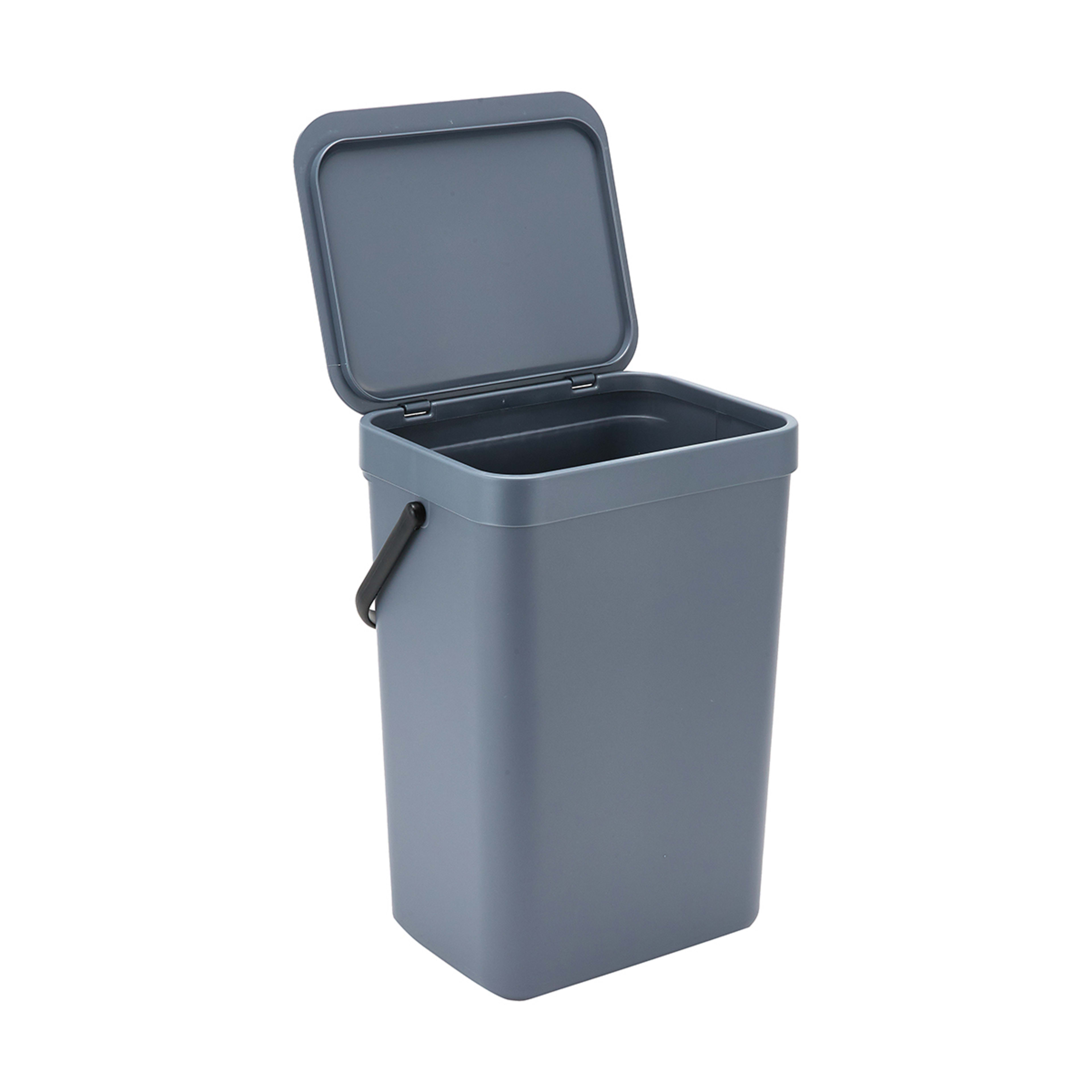 12L Rectangular Fliptop Bin - Kmart