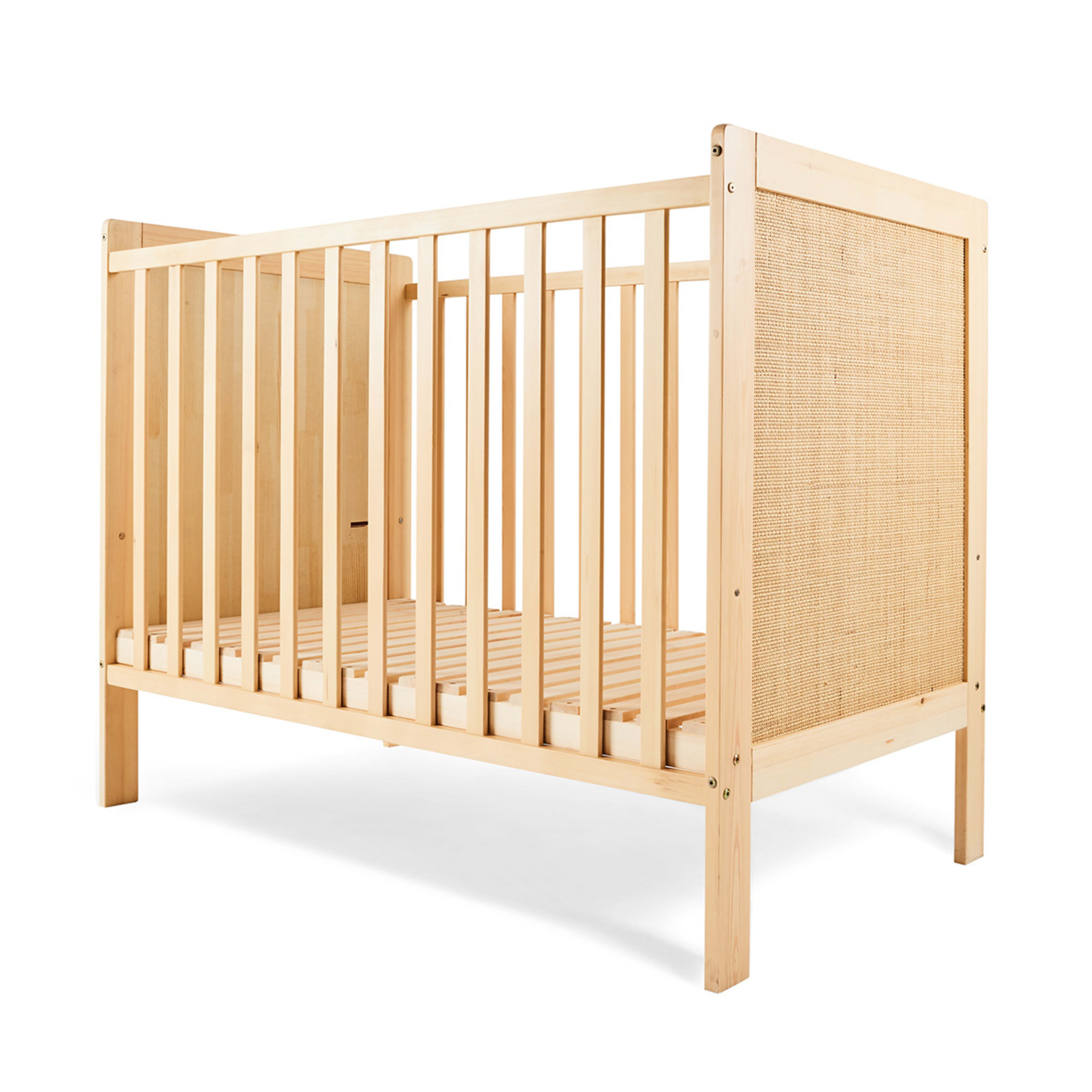 Rattan Wooden Cot Kmart