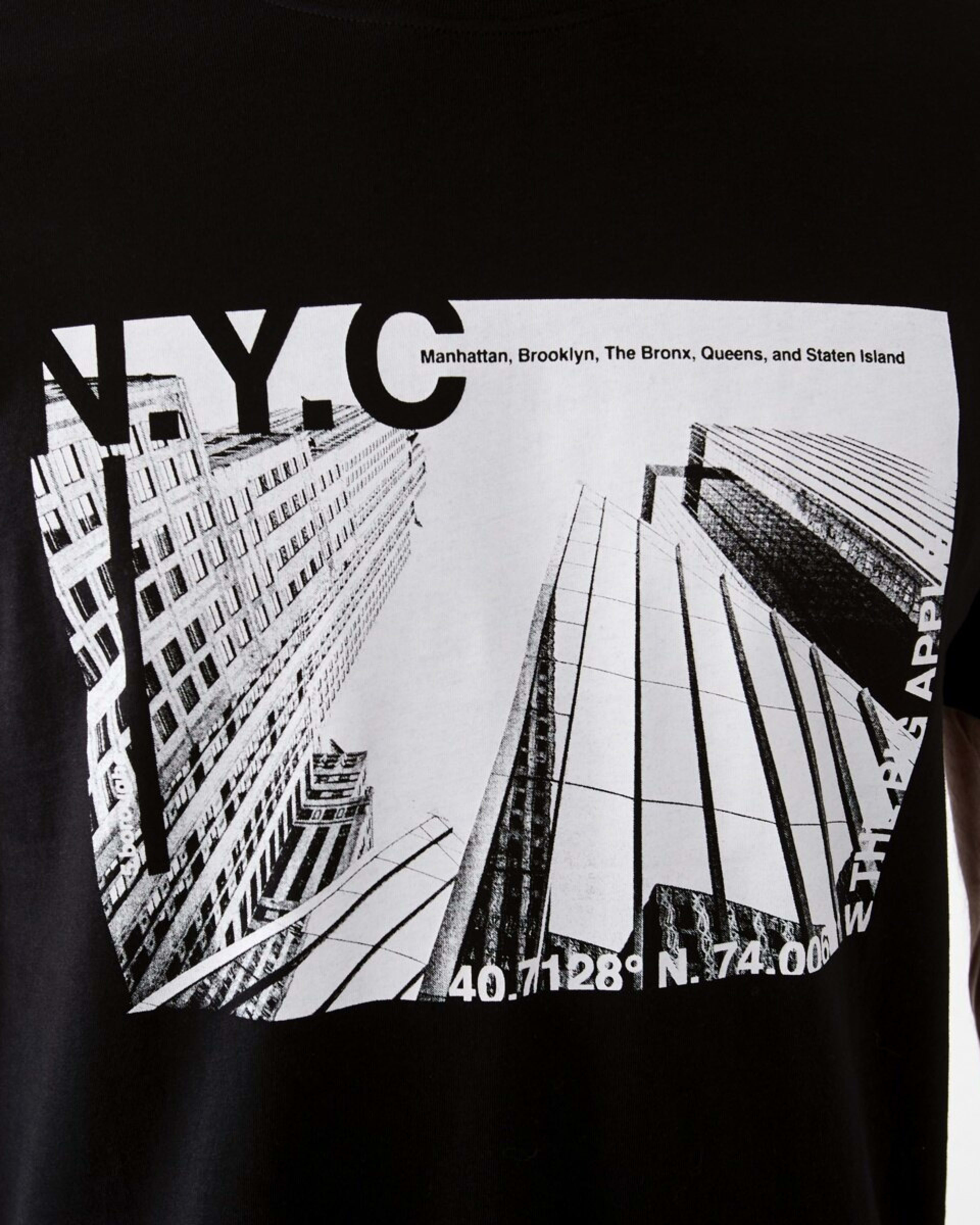 5 Printed T-shirt Black, 5 of 5