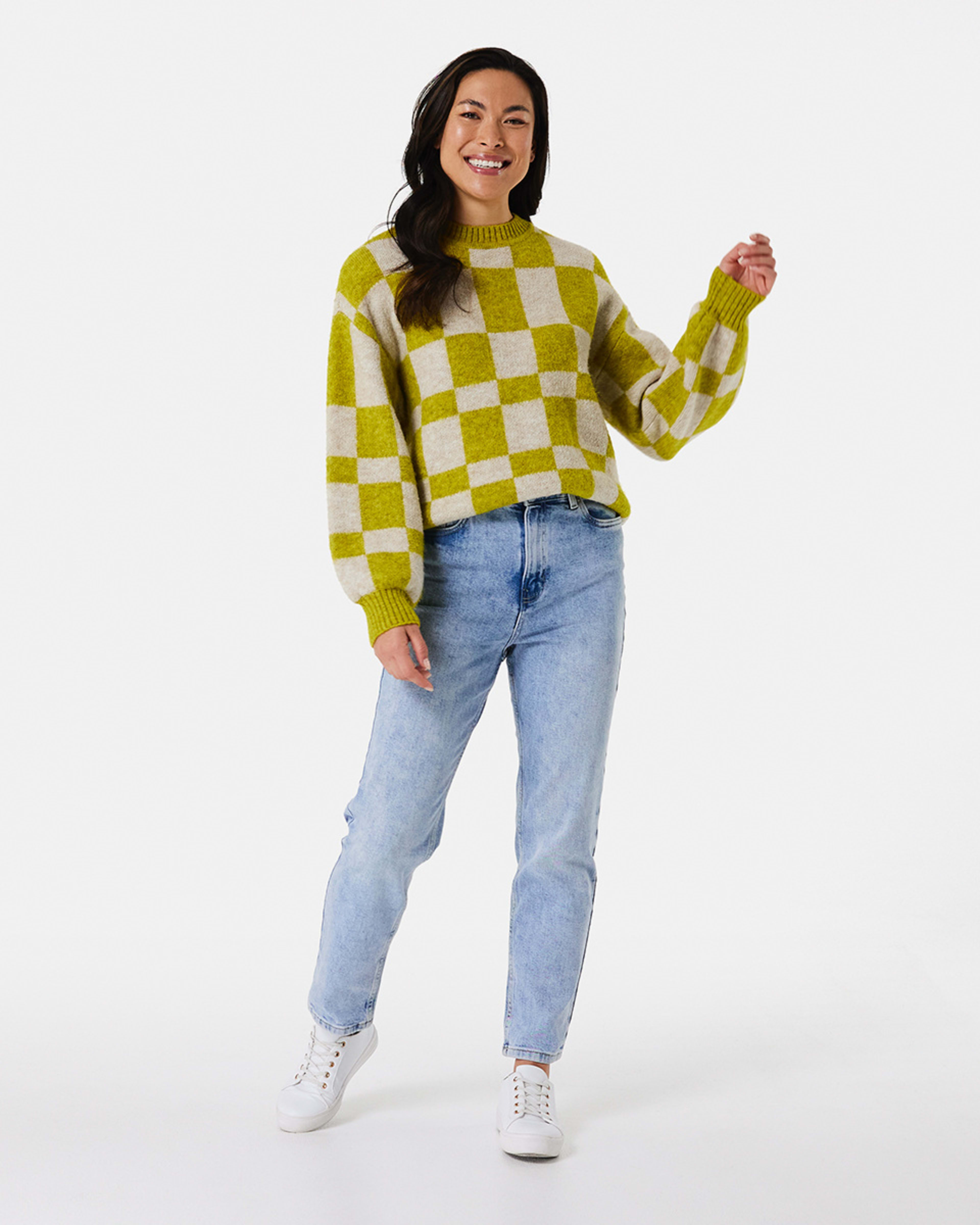 Relaxed Graphic Jumper Kmart