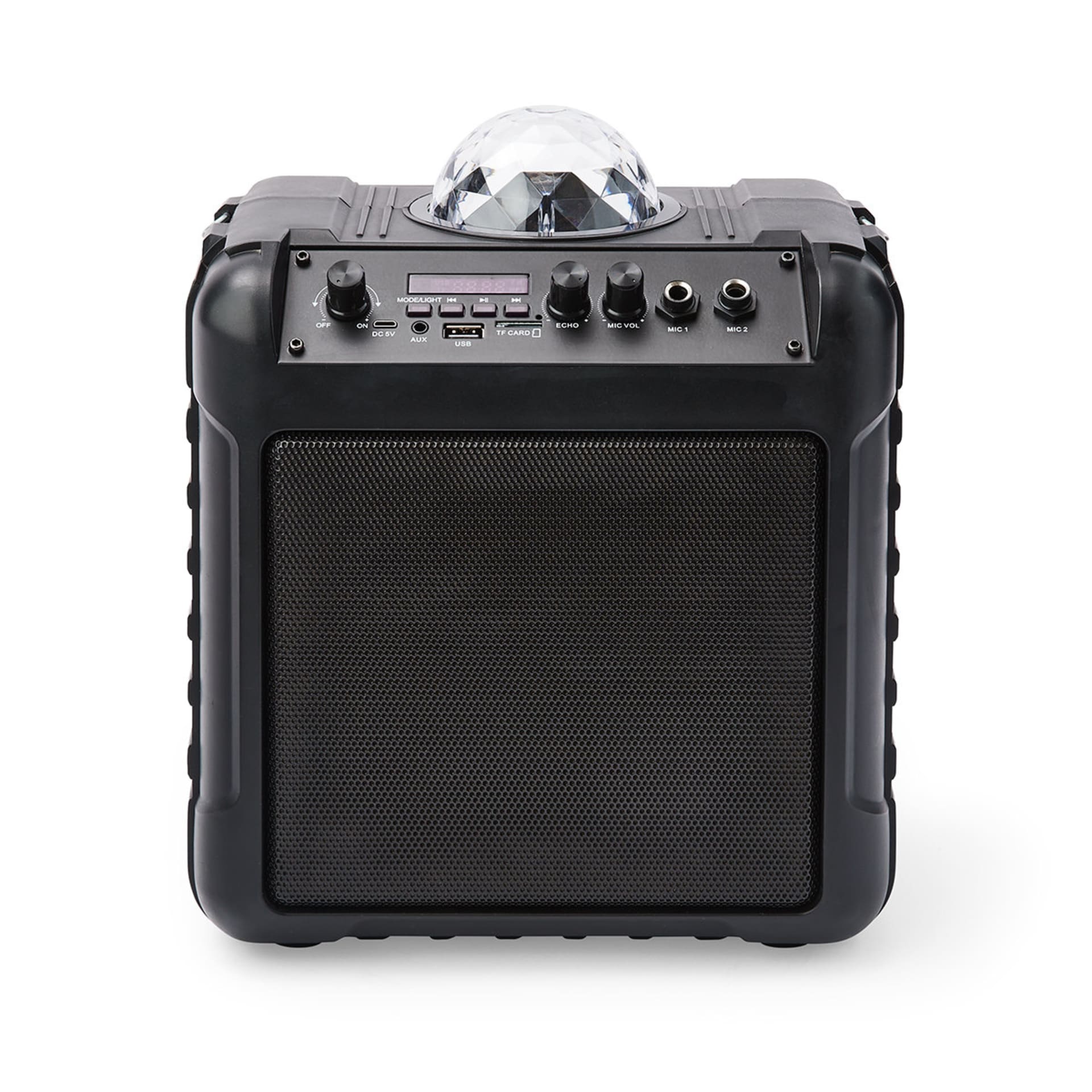 Karaoke Party Speaker with LED and 2 Microphones Kmart NZ