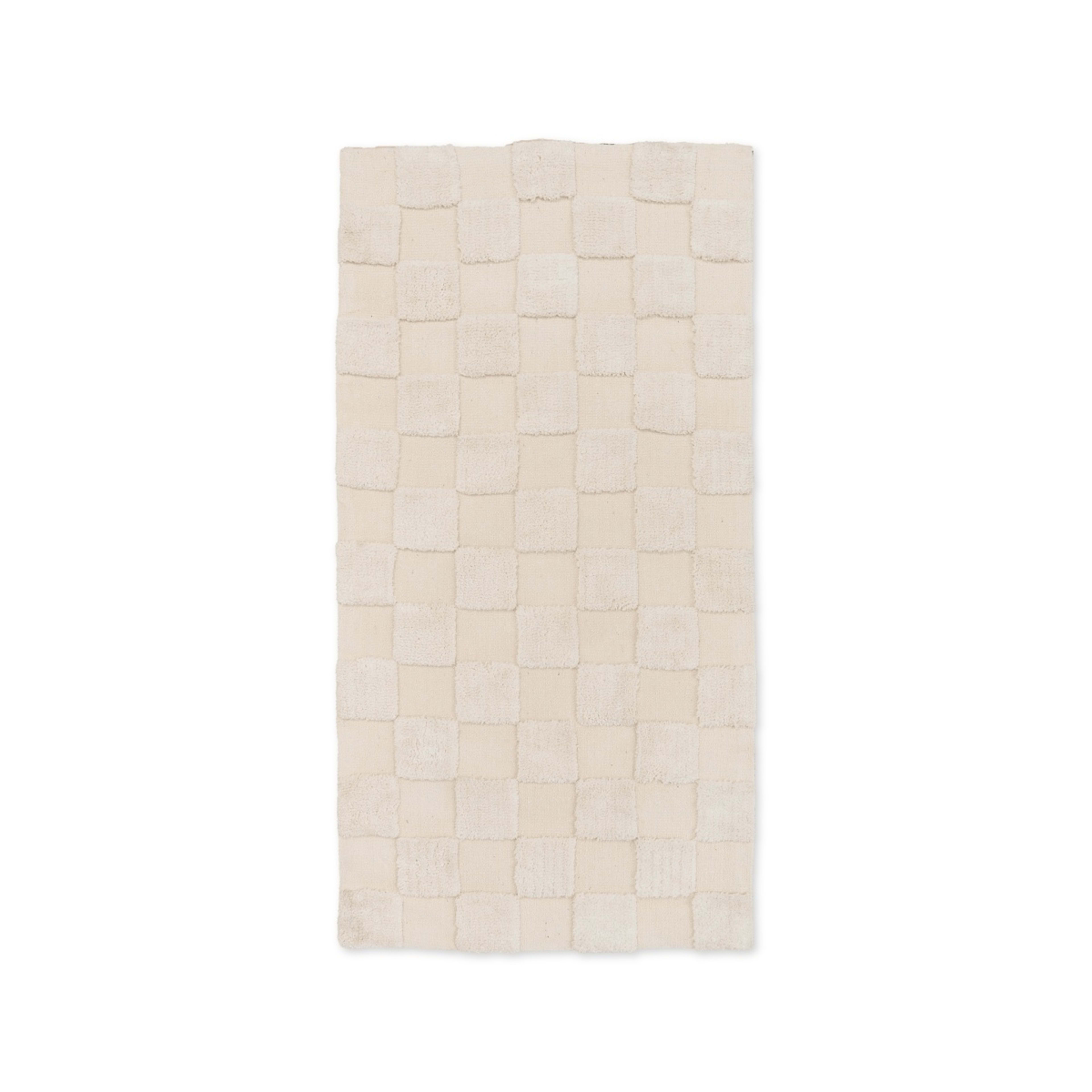6 Check Rug - Natural, Small - 140cm x 70cm, 6 of 8