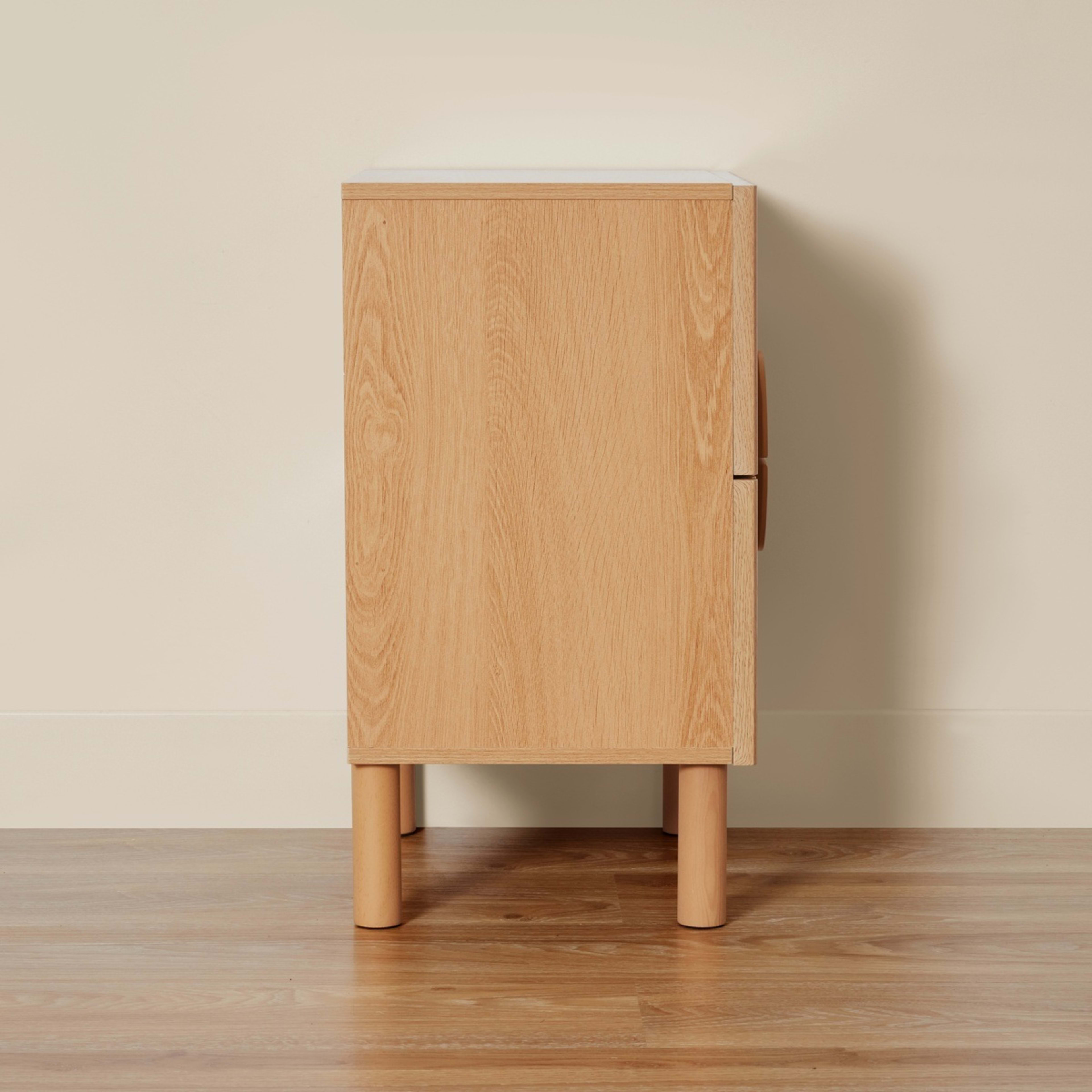 5 Ryan Ribbed Bedside Table, 5 of 7
