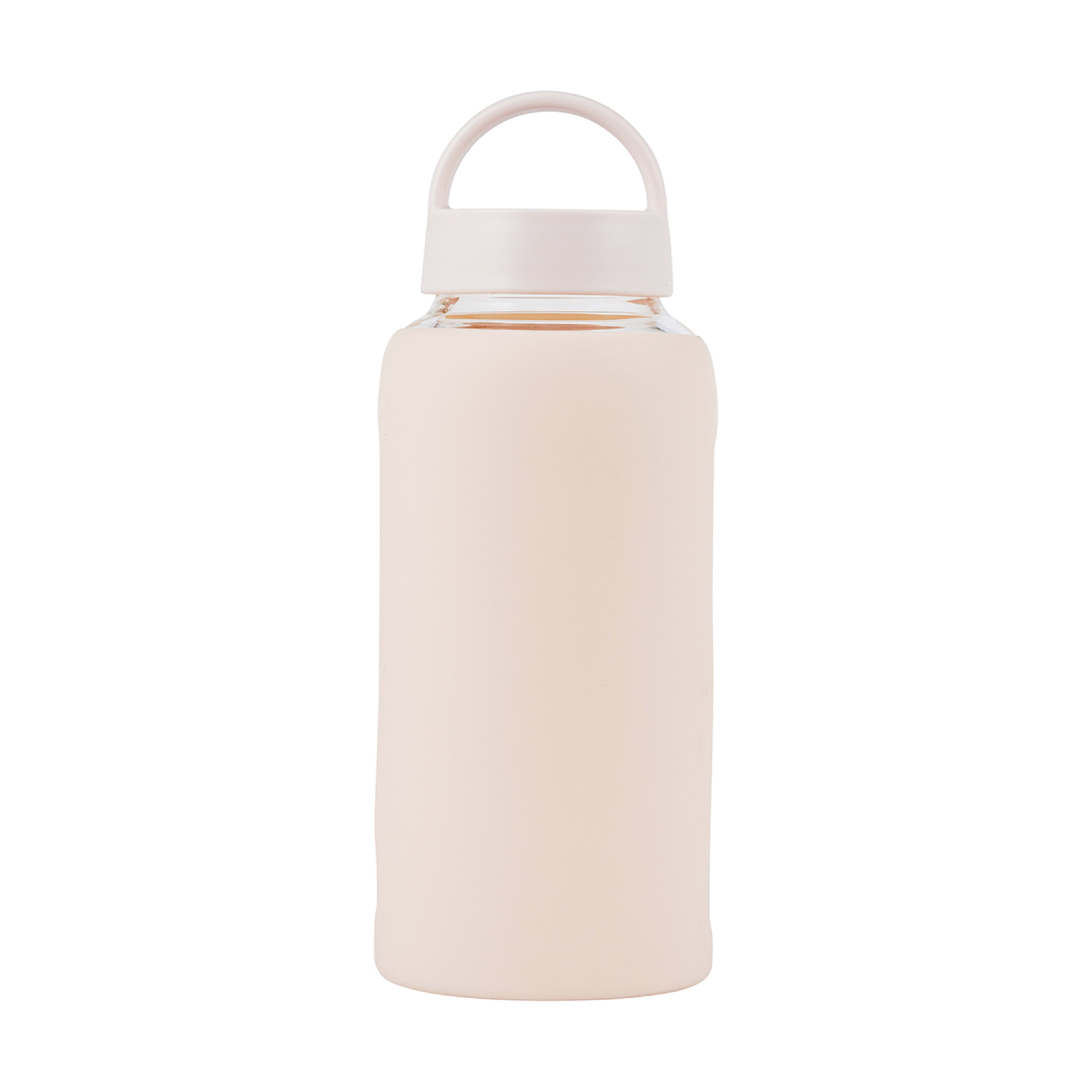 2 800ml Oatmeal Glass Bottle with Silicone Wrap, 2 of 6