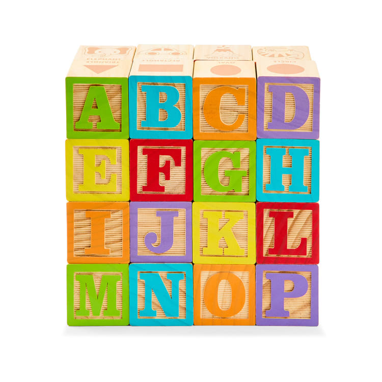 Wooden Alphabet Blocks - Kmart