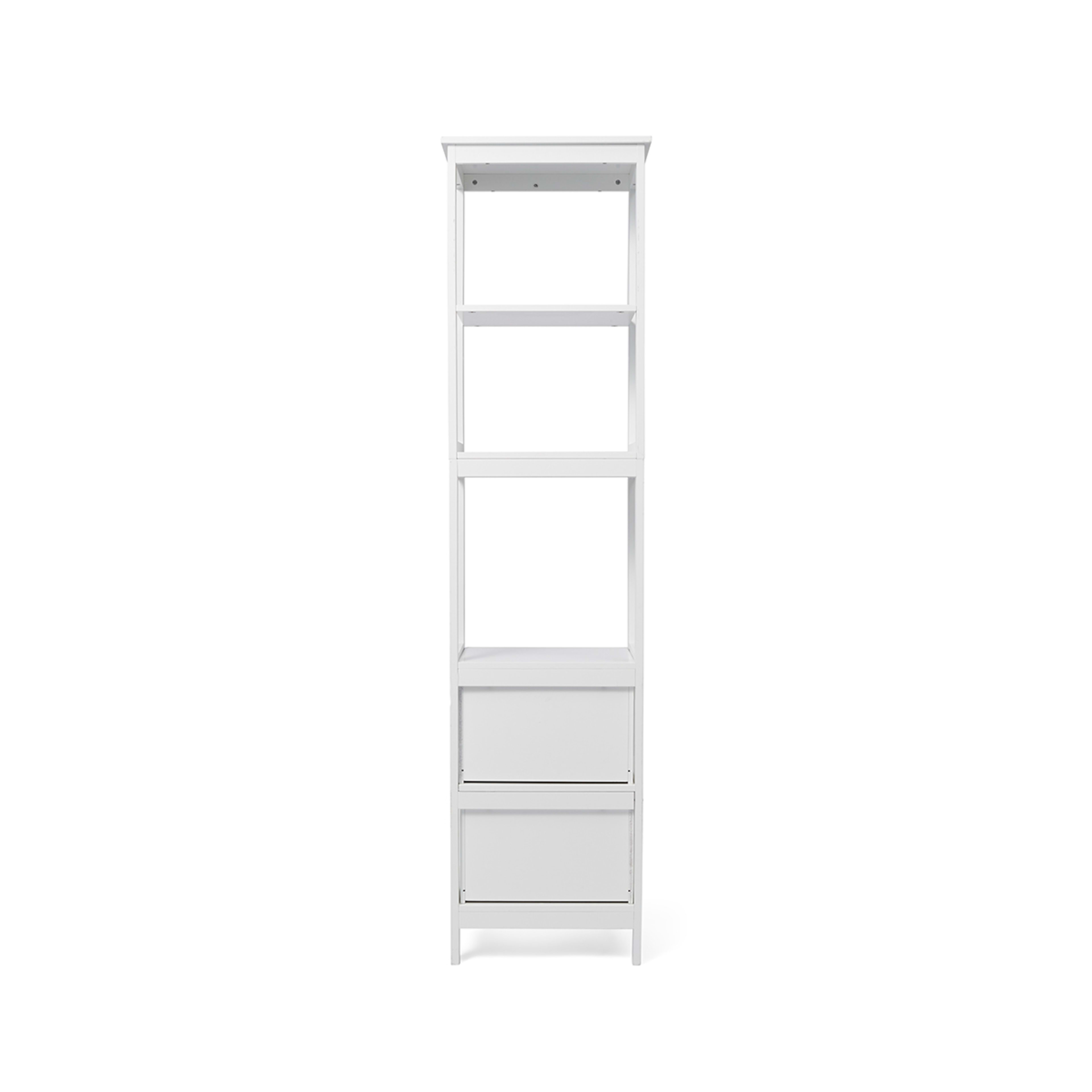 7 Panelled 5 Tier Shelf Unit, 7 of 10