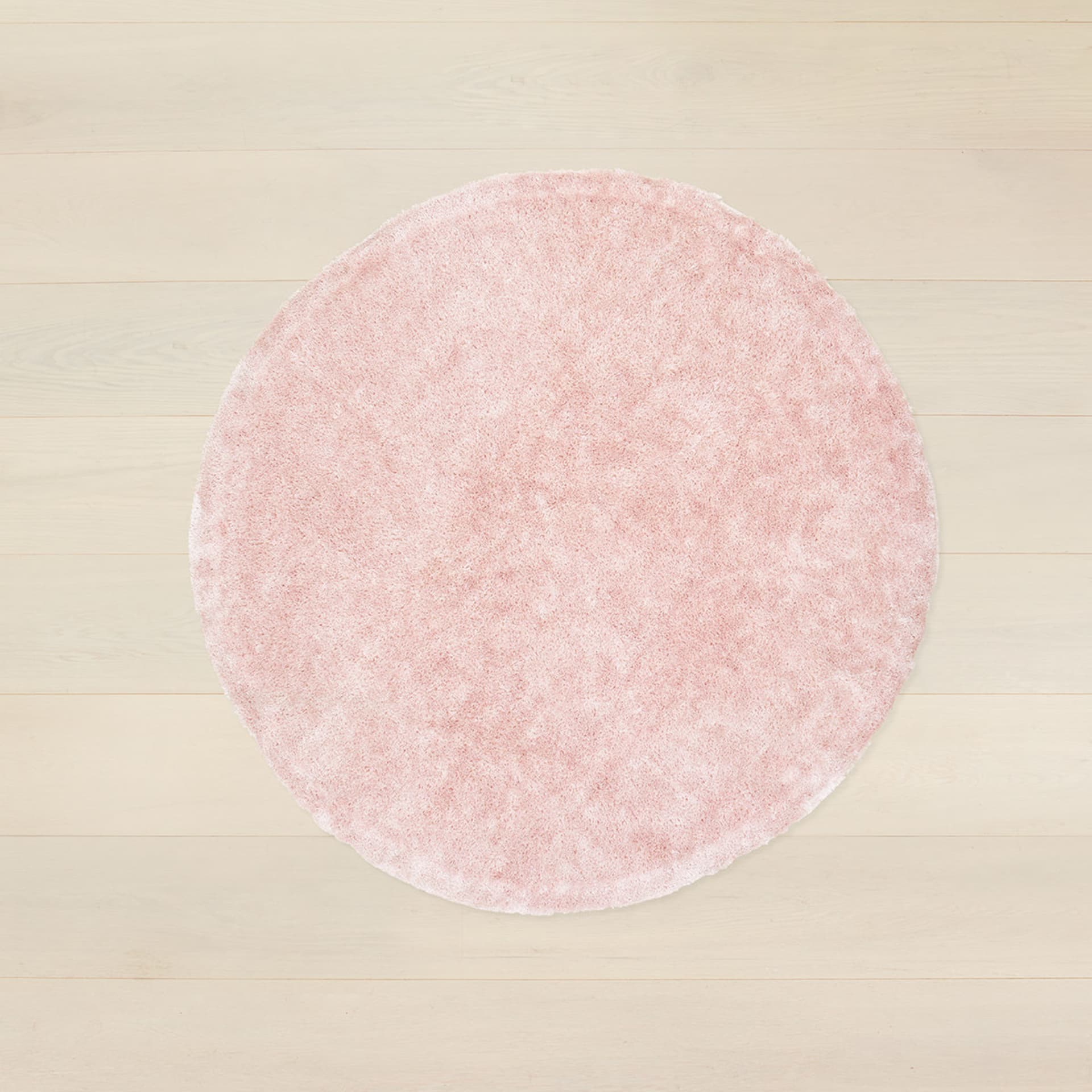 Luxe Round Rug Blush 180cm Kmart