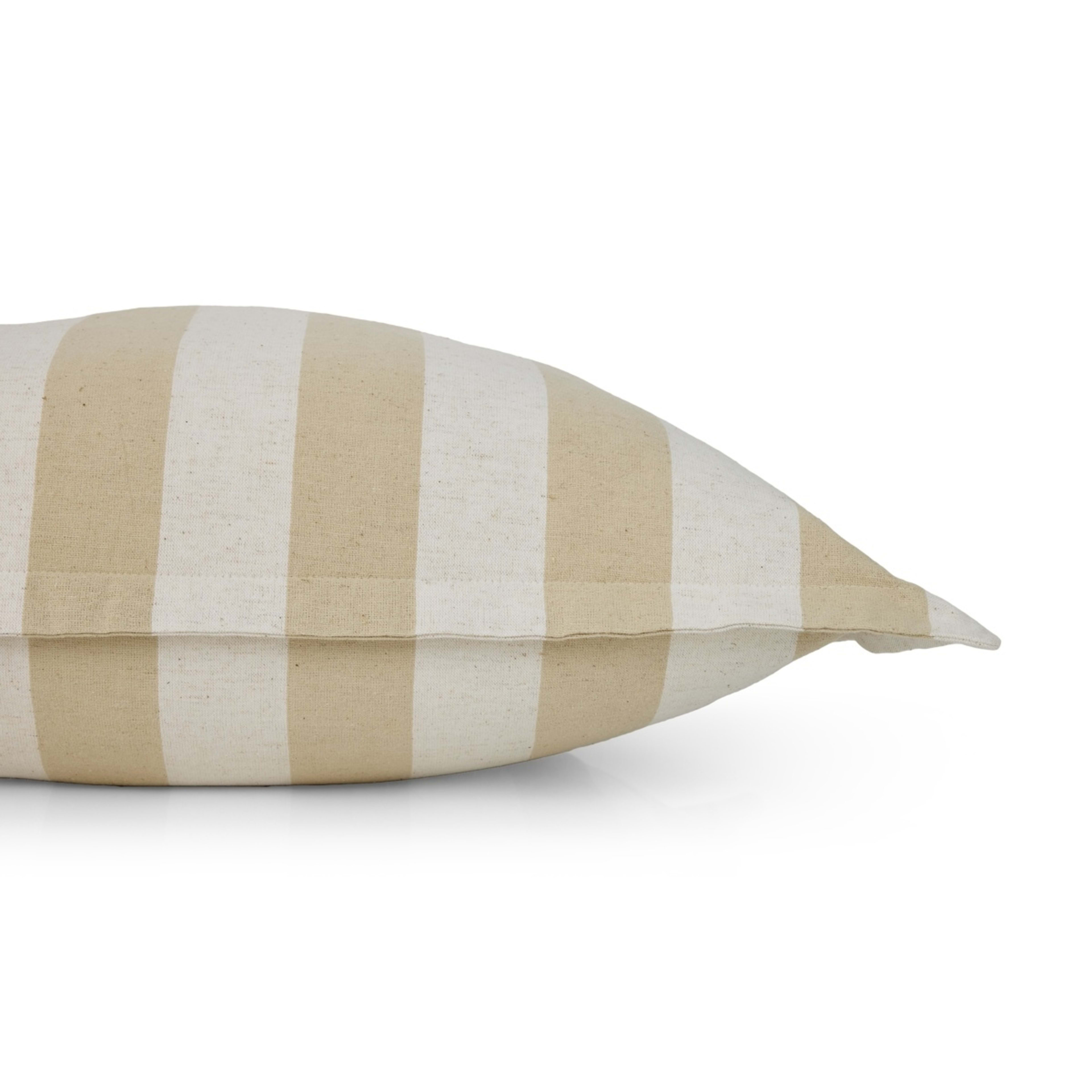 2 50cm Stripe Cushion - Natural, 2 of 5