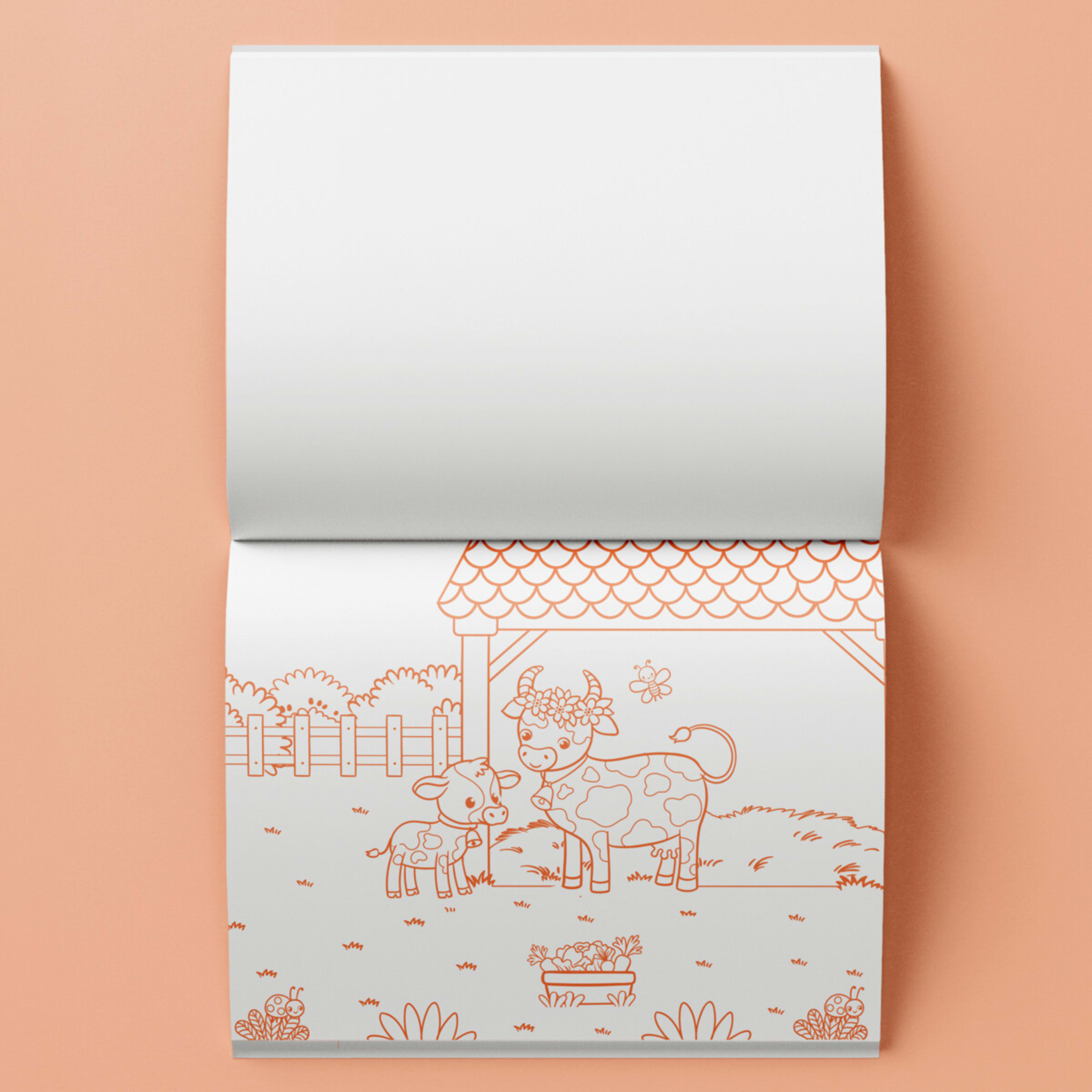 4 Kaleidoscope Colouring: Happy Farm Colouring Set with Lap-Desk - Book, 4 of 5