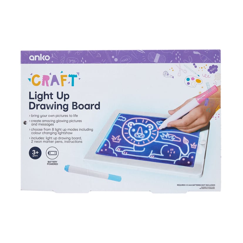 Light Up Drawing Board Kmart