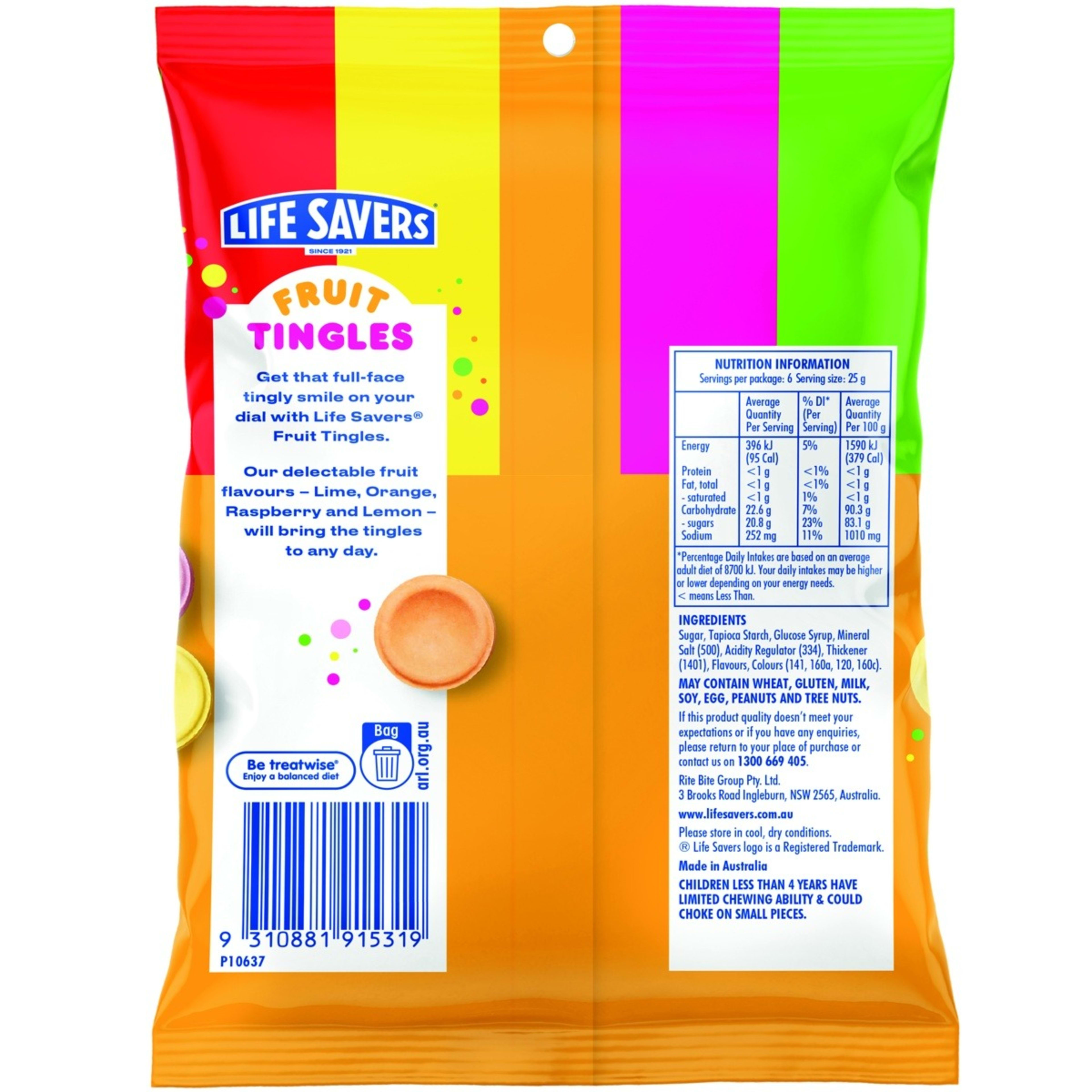 2 Life Savers Fruit Tingles 150g, 2 of 2