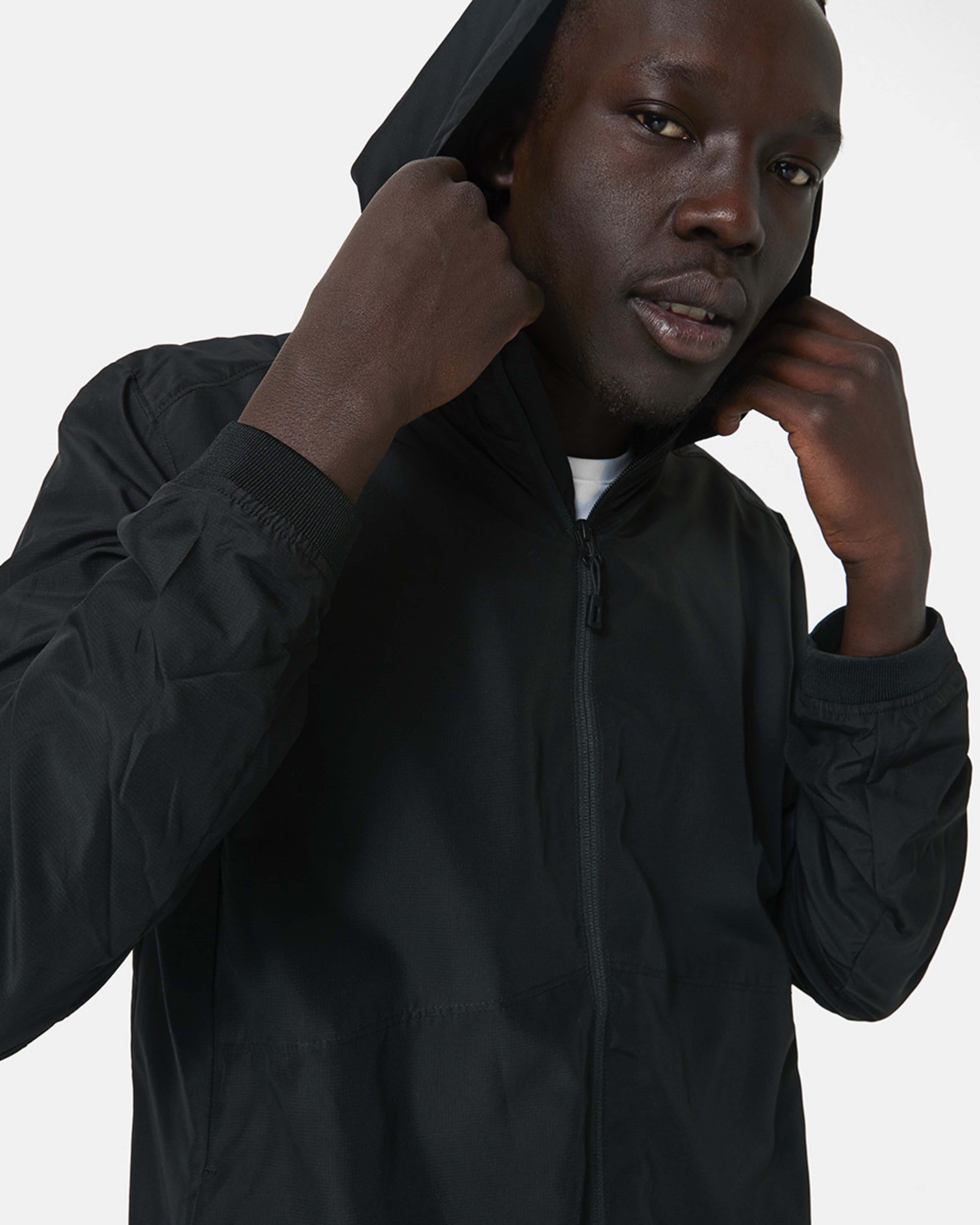 5 Active Mens Spray Jacket BLACK, 5 of 5