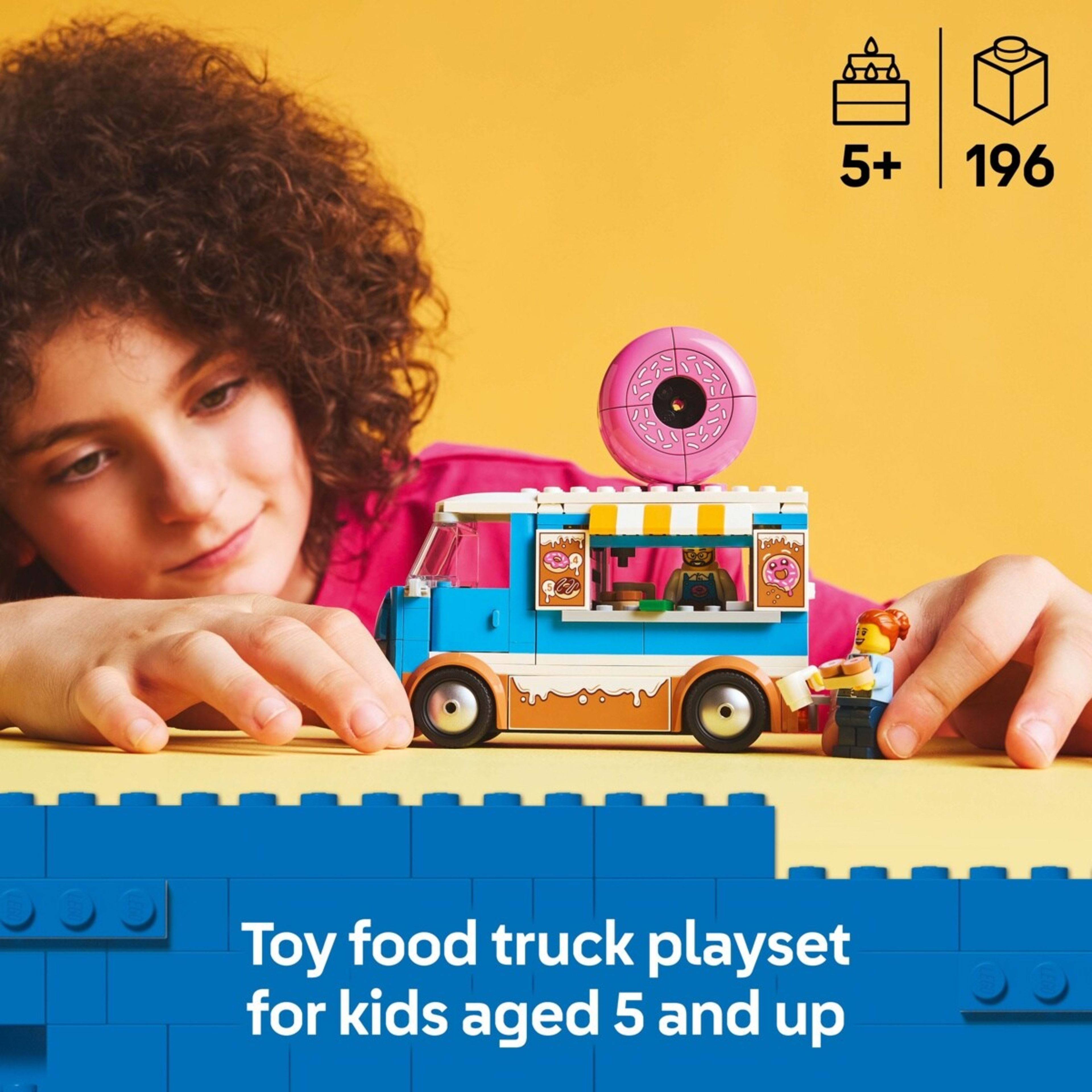 5 LEGO City Doughnut Truck 60452, 5 of 10