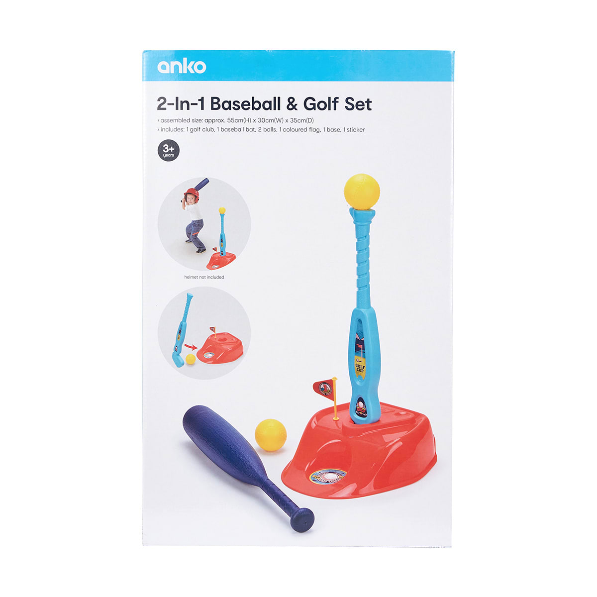 2in1 Baseball & Golf Set Kmart