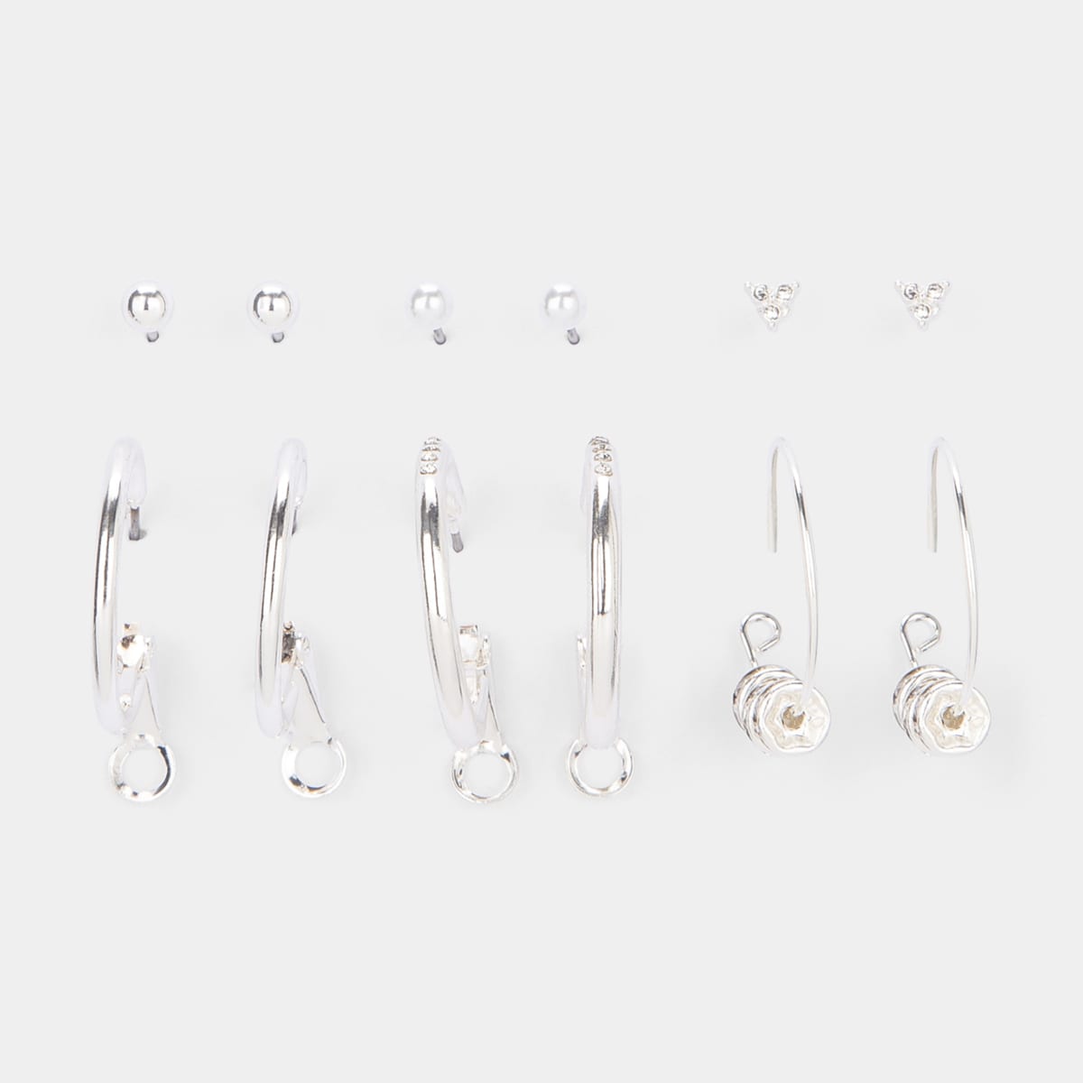 Clip on clearance hoop earrings kmart