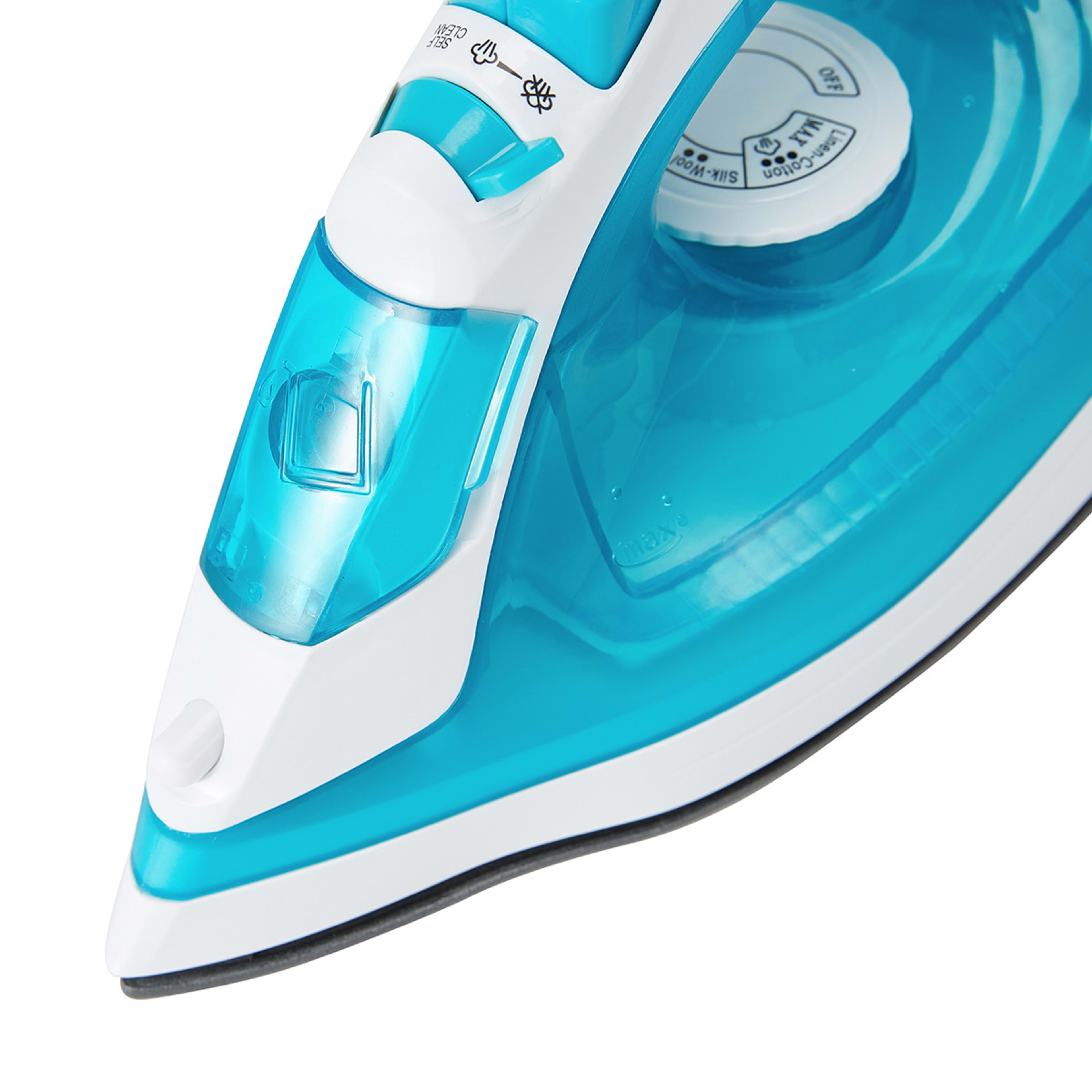 2000W Steam Iron Blue Kmart