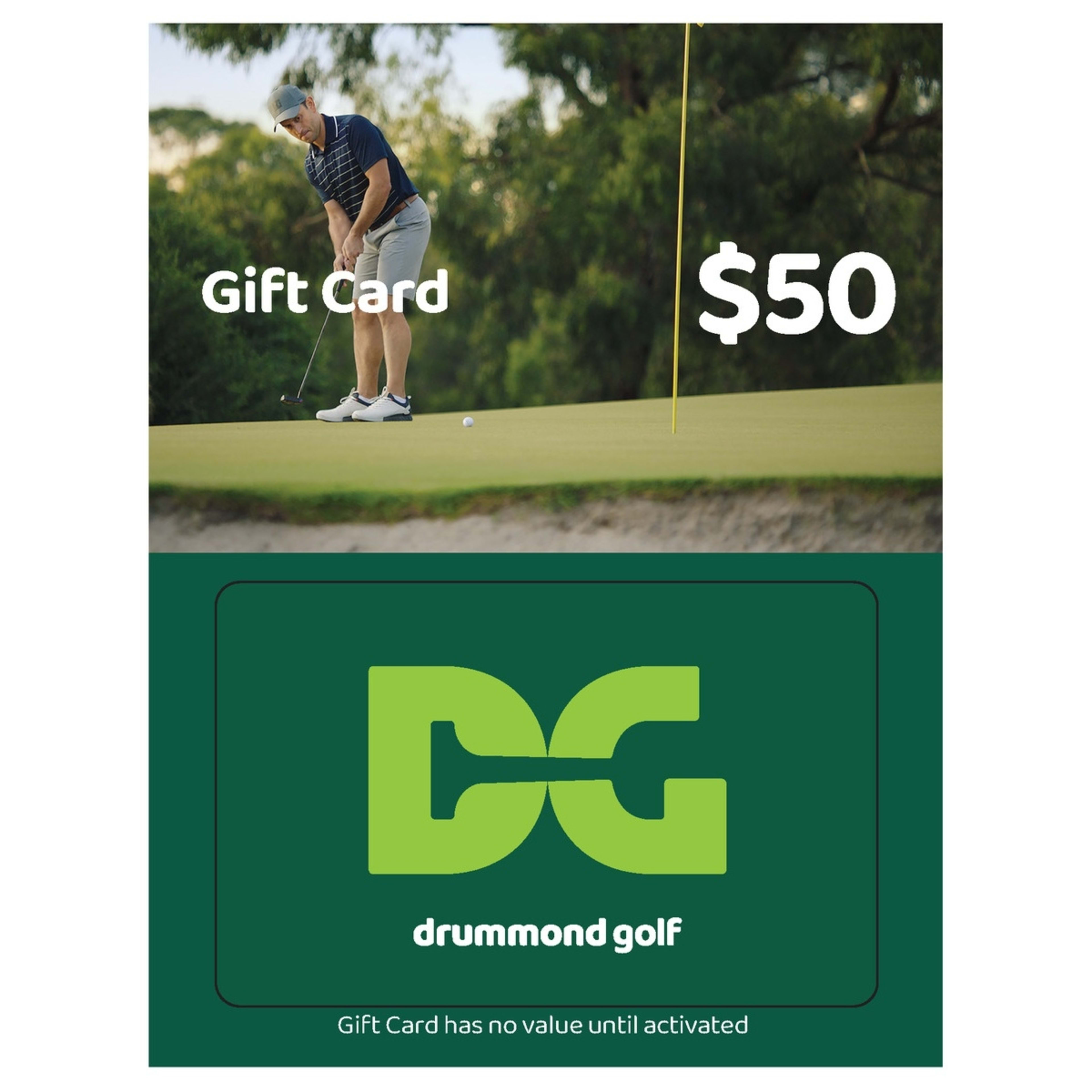 1 Drummond Golf $50 Gift Card