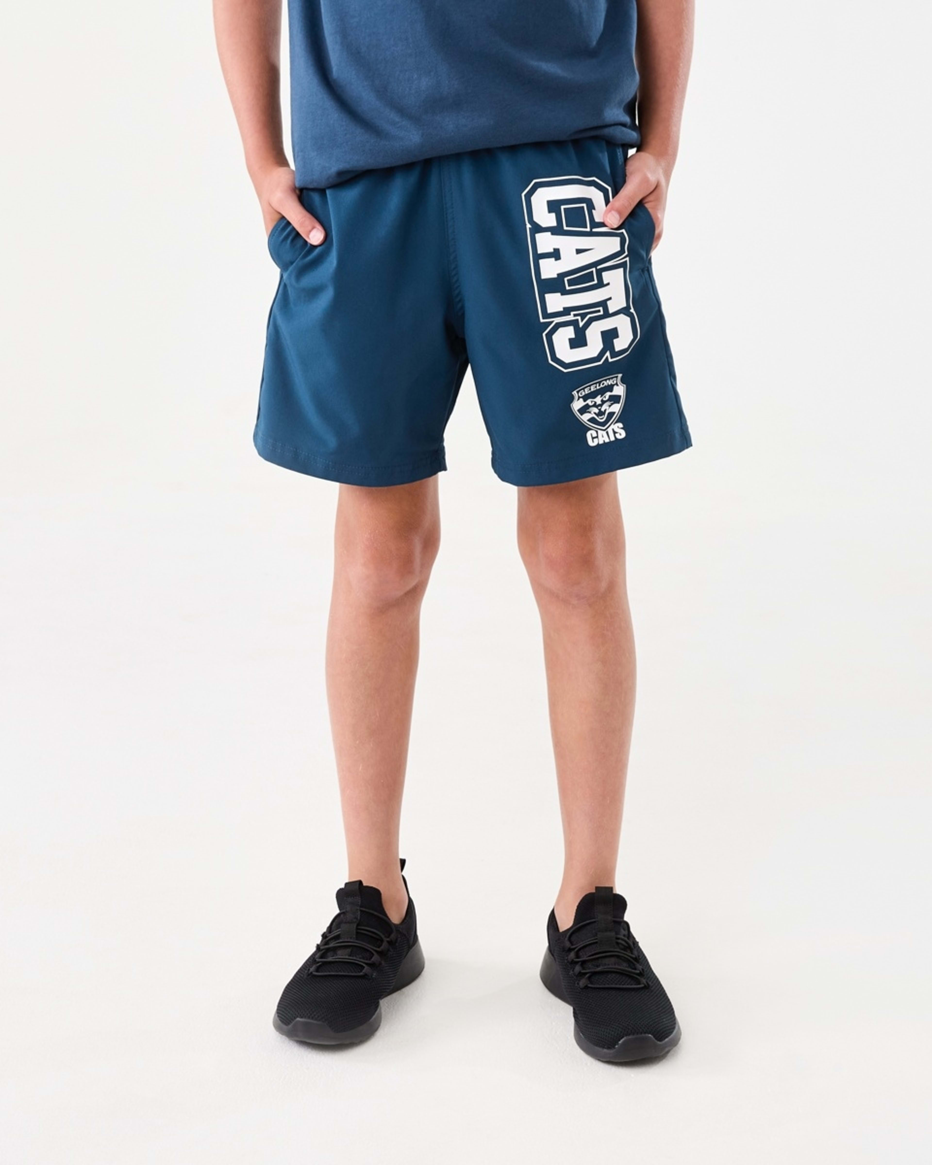 1 Official AFL Kids Shorts Geelong, 1 of 8