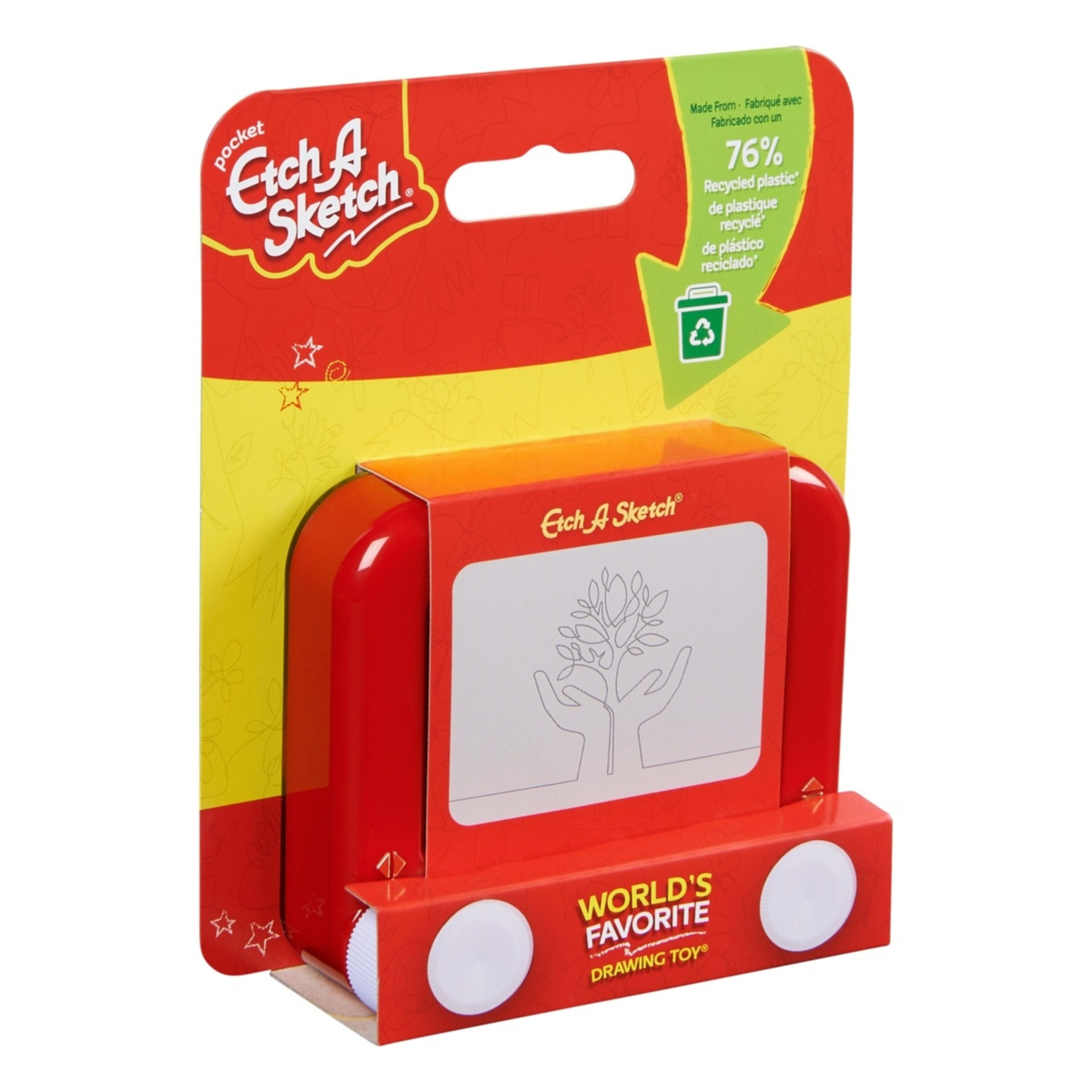 Pocket Etch A Sketch World's Favorite Drawing Toy - Kmart