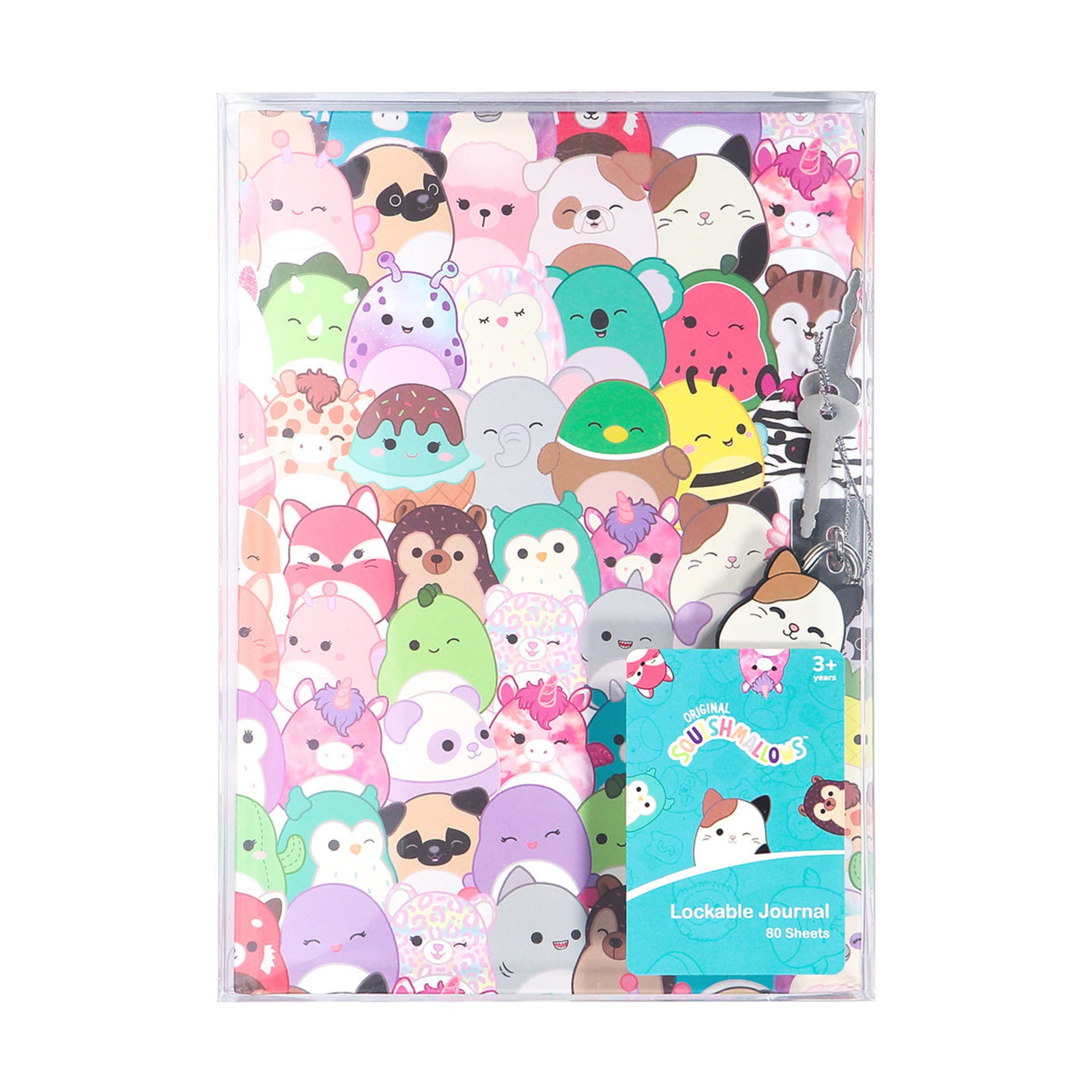 Original Squishmallows Lockable Journal - Kmart