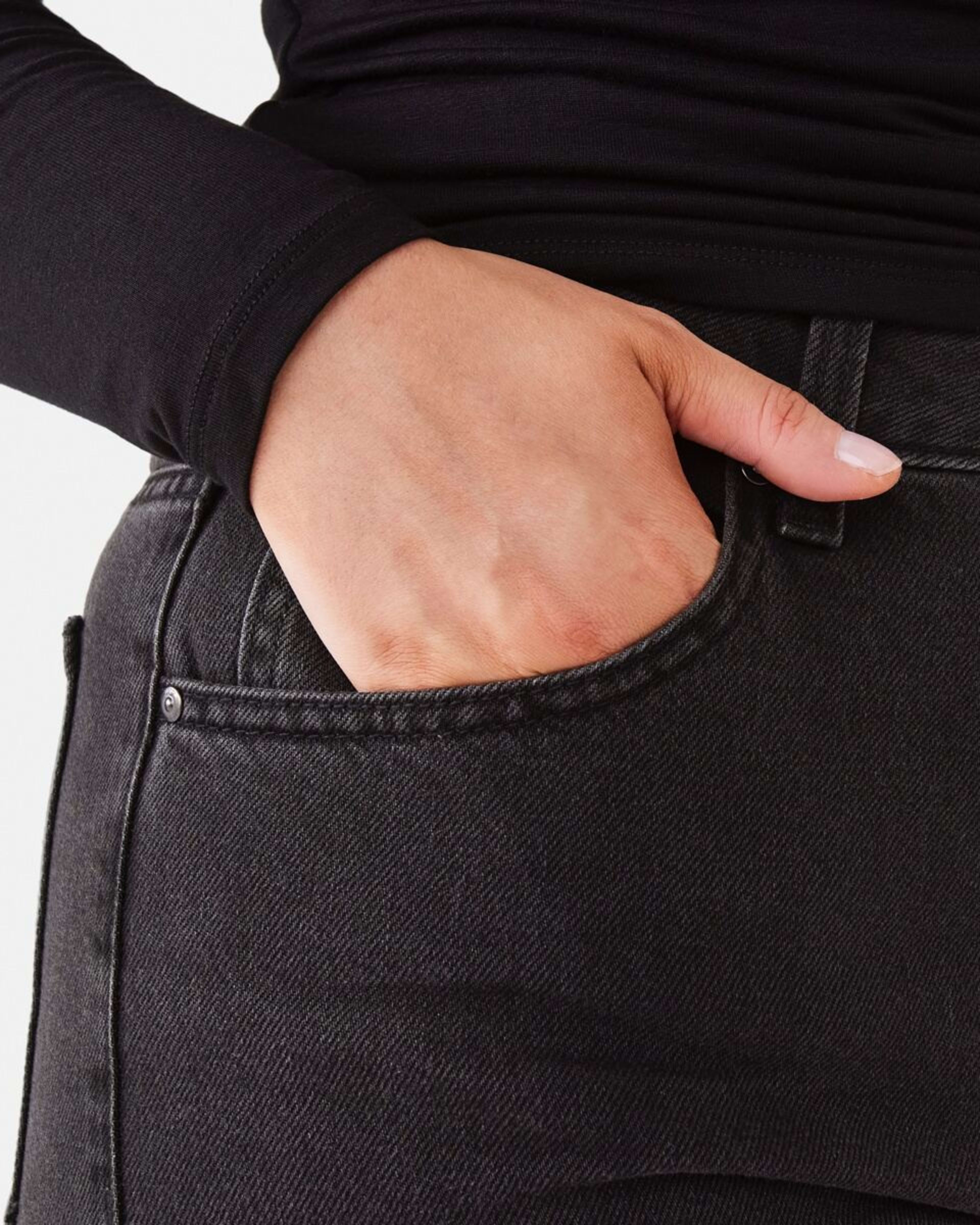 6 Straight Leg Jeans DARK WASH, 6 of 7