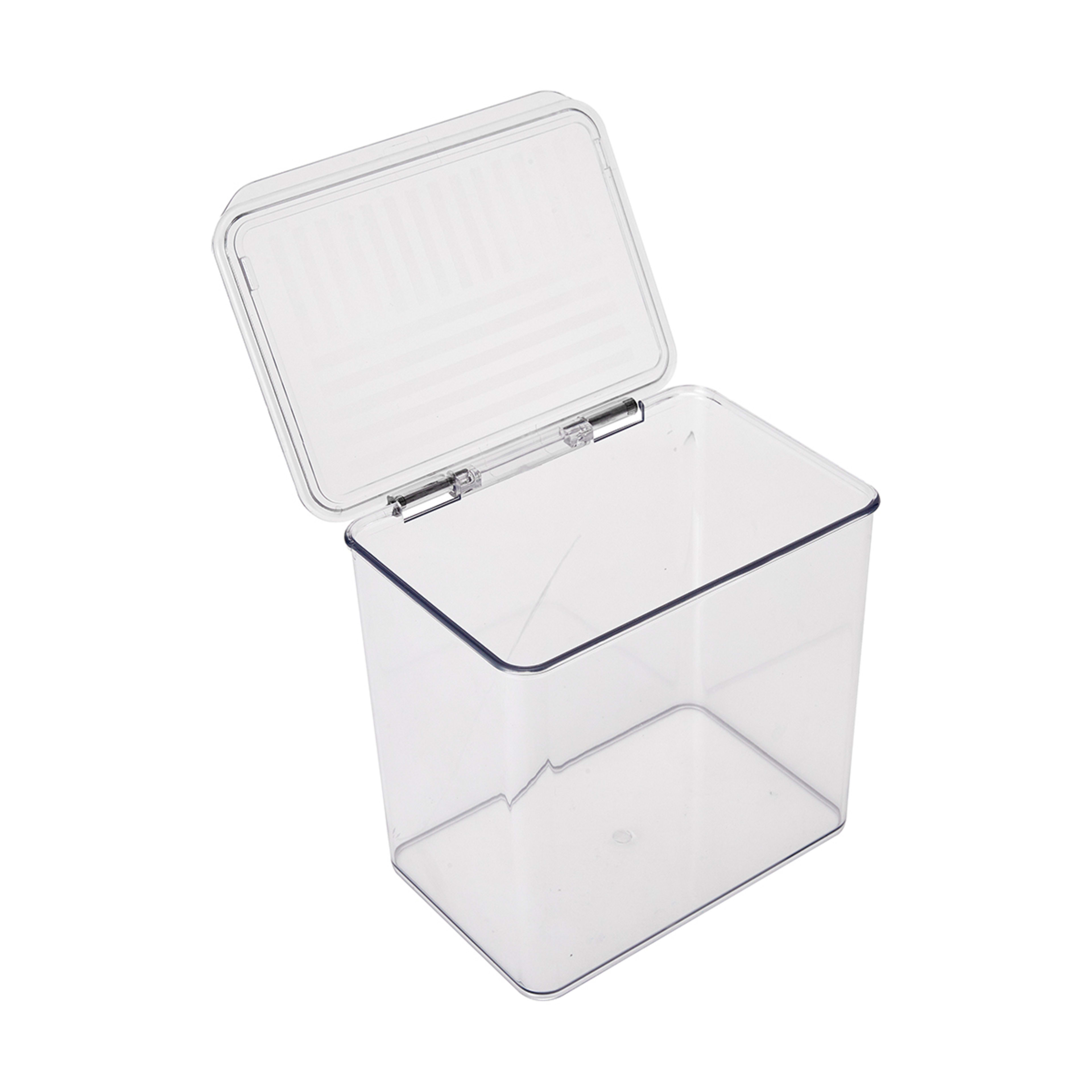 Clear Tall Square Container with Lid Kmart