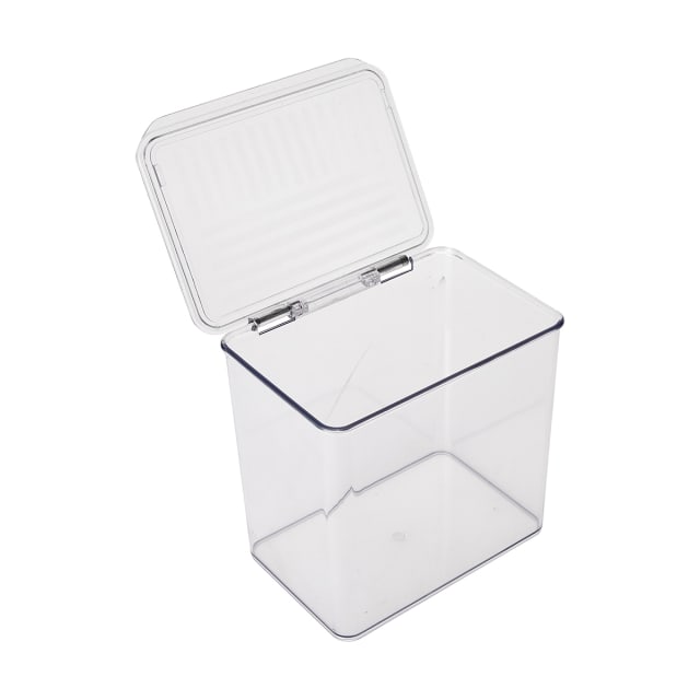 Clear Tall Square Container with Lid Kmart