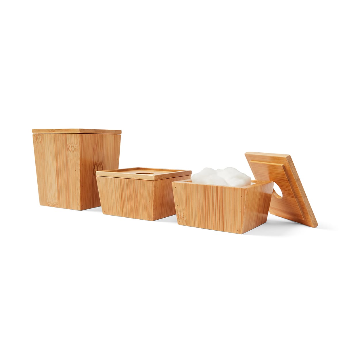Set of 3 Bamboo Organisers Kmart NZ