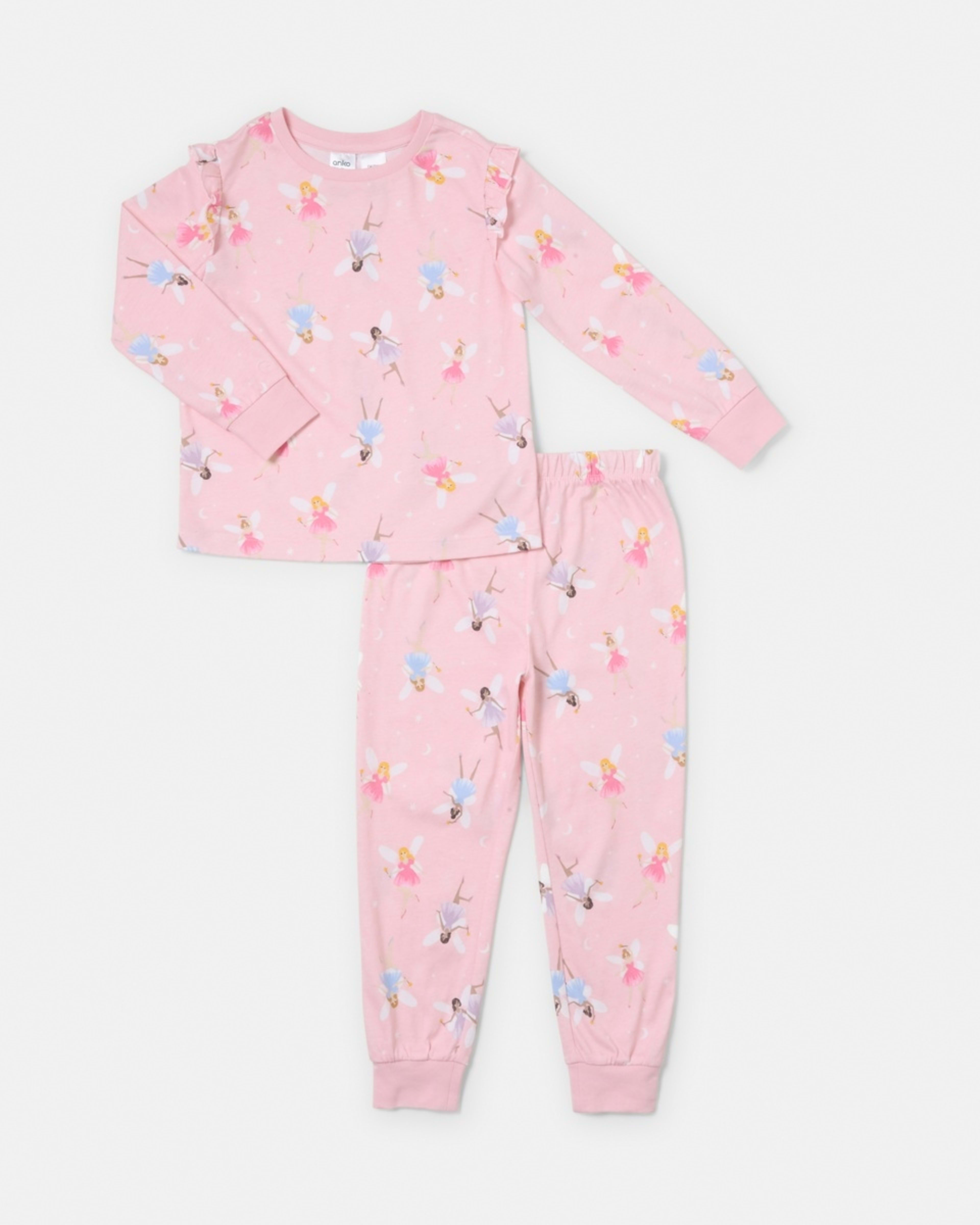 6 Jersey Pyjama Set Pnk Fairy, 6 of 9