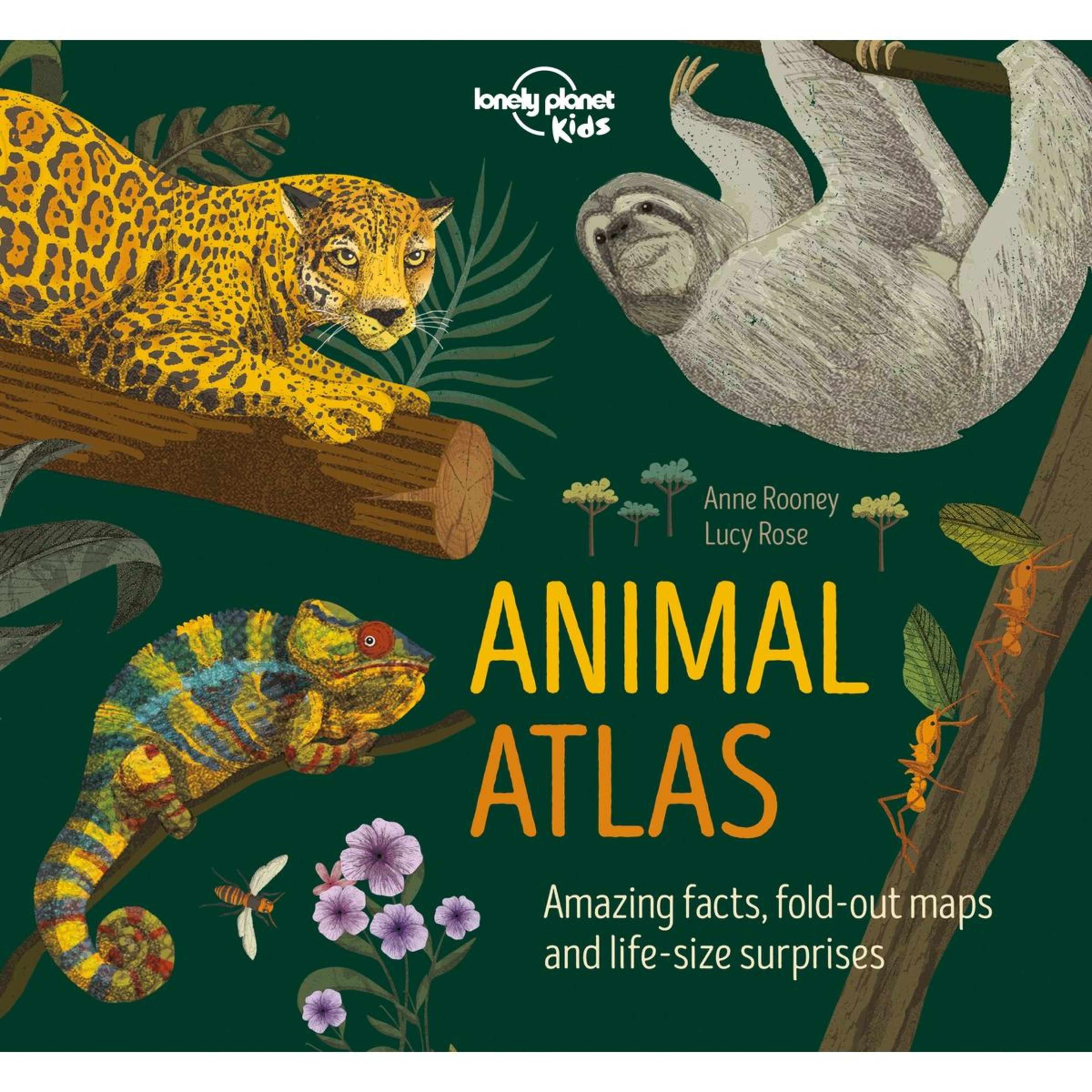 1 Lonely Planet Kids Animal Atlas by Anne Rooney - Book