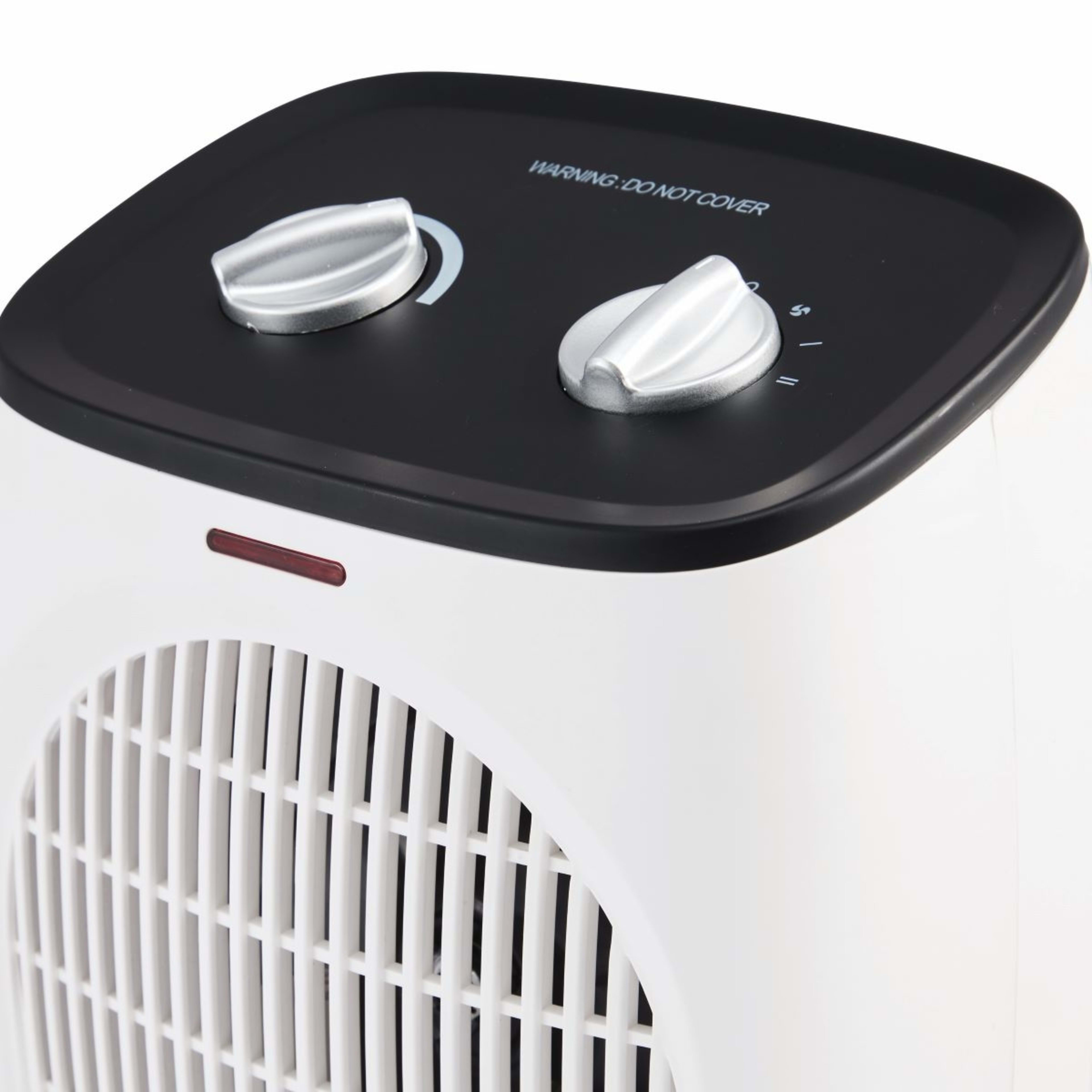 6 Fan Heater - Black and White, 6 of 10