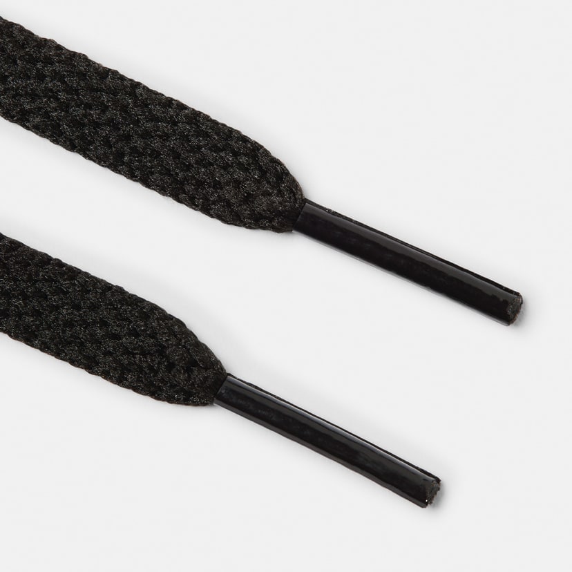 2 Pack Flat Laces Black Kmart