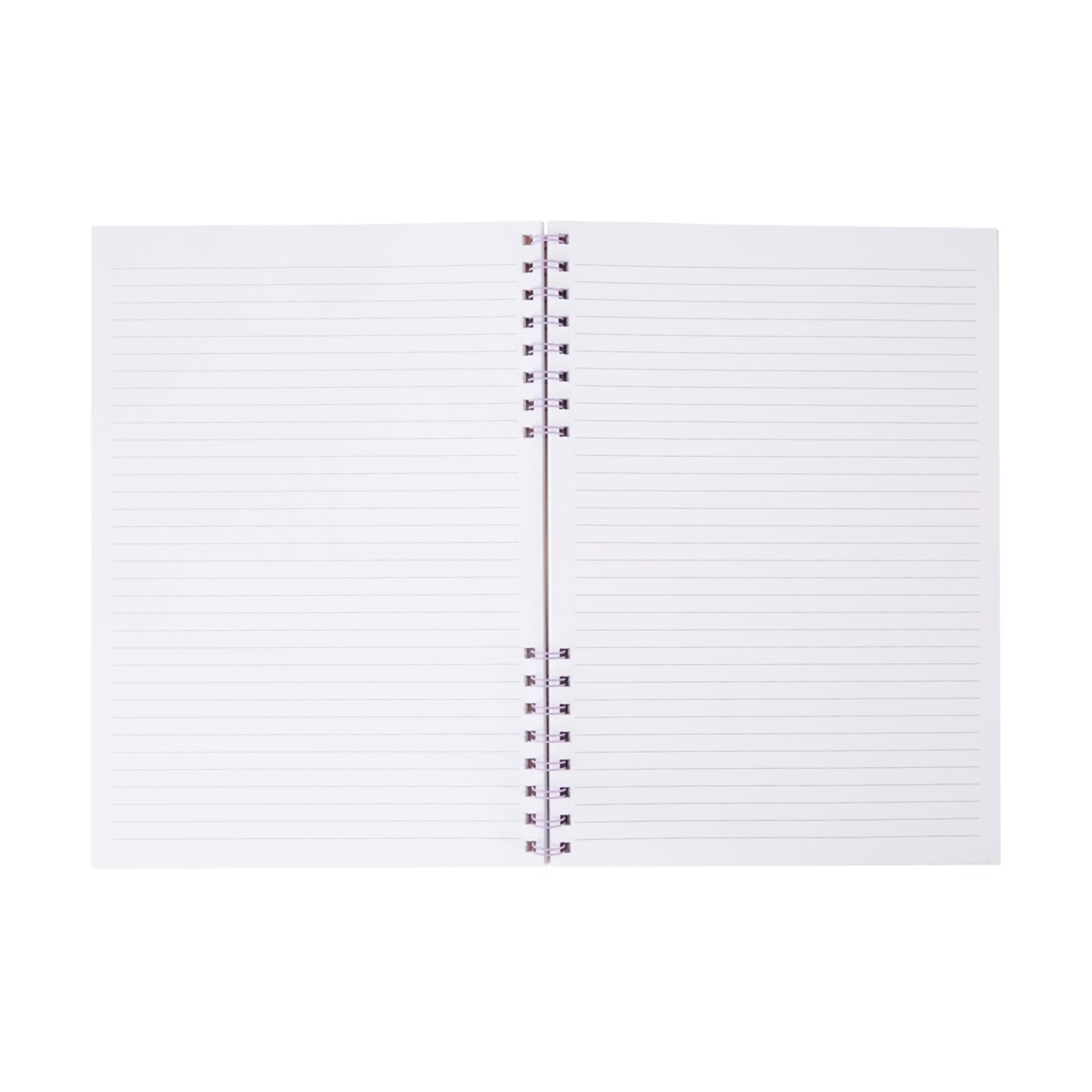 2 A4 Split Notebook - Ditsy, 2 of 4