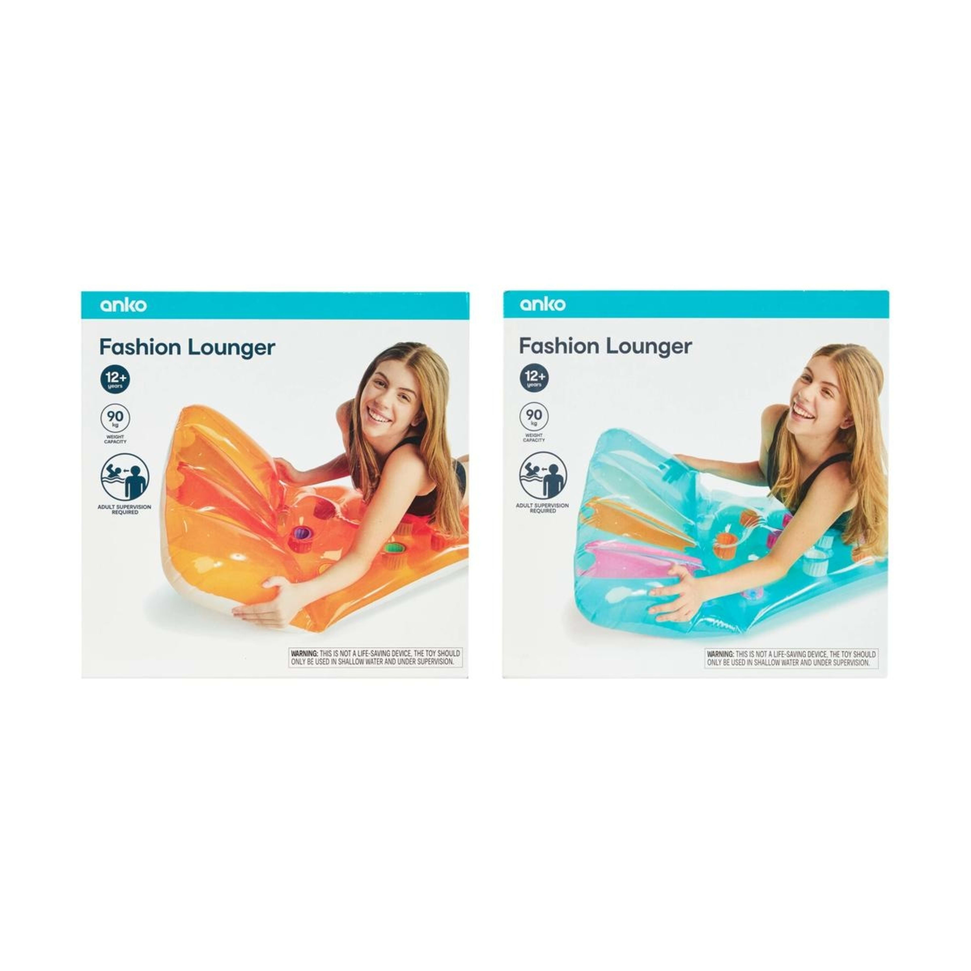 8 Inflatable Fashion Lounger - Assorted, 8 of 8