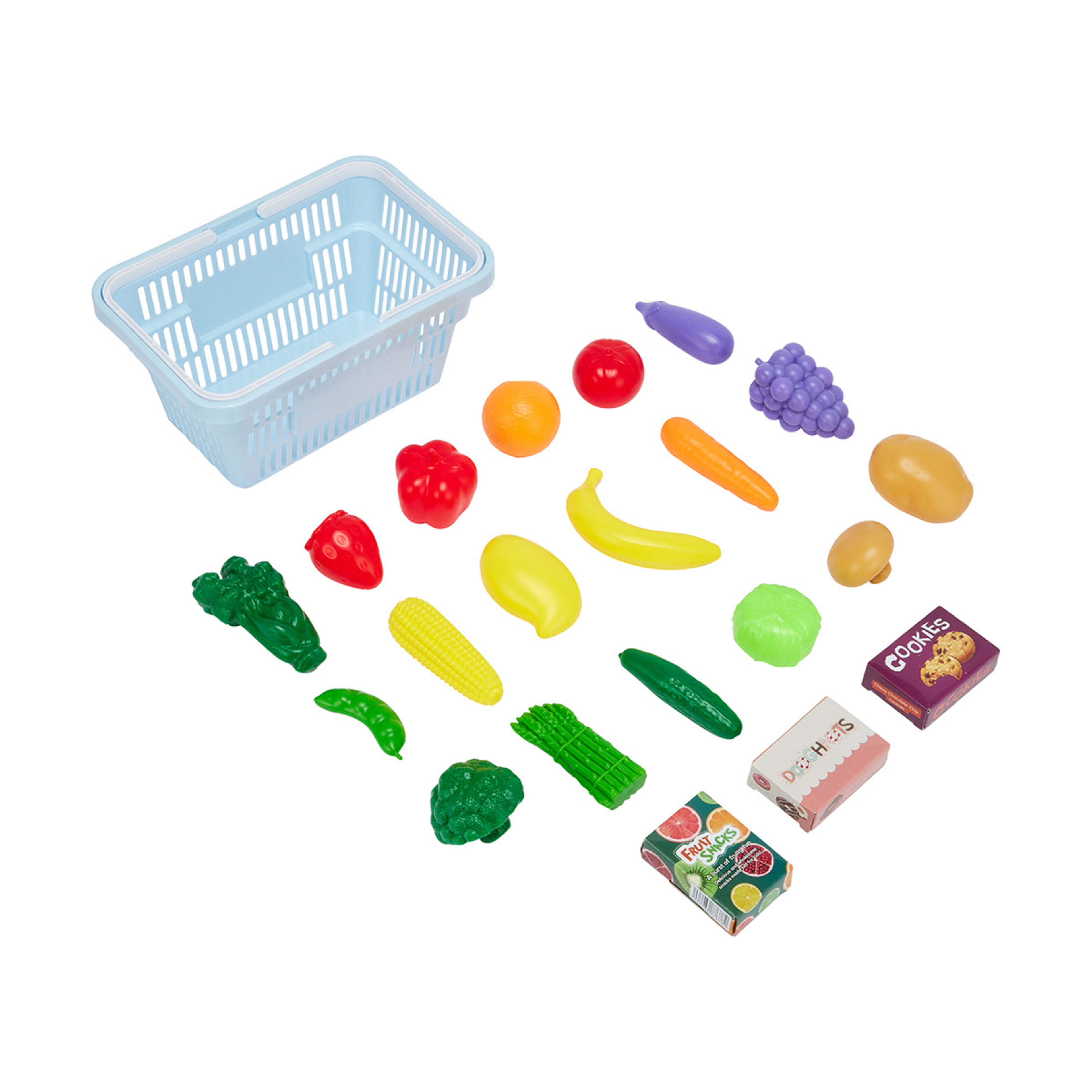 22 Piece Food Shopping Basket Kmart NZ