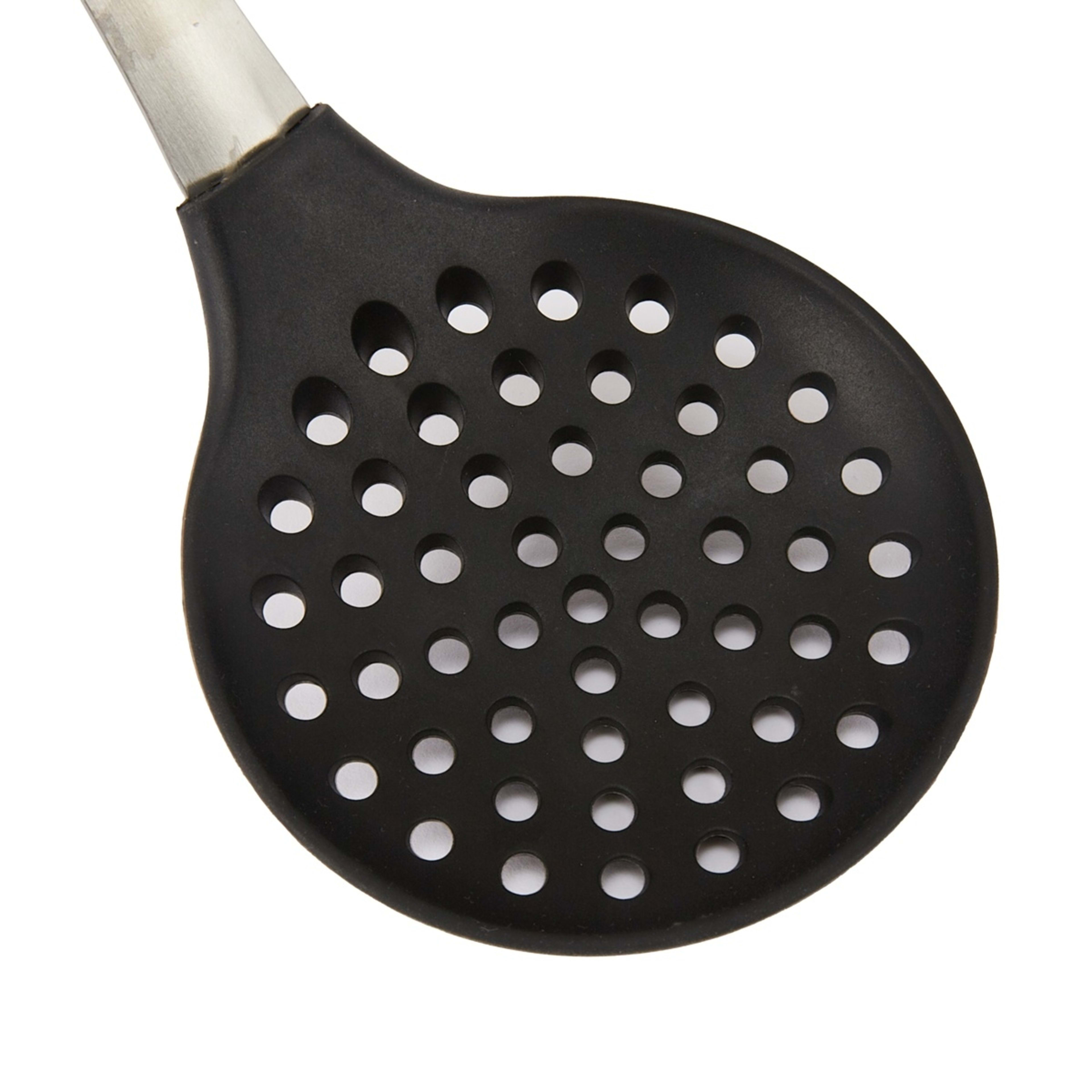 2 Silicone and Stainless Steel Skimmer with Soft Touch Handle, 2 of 5
