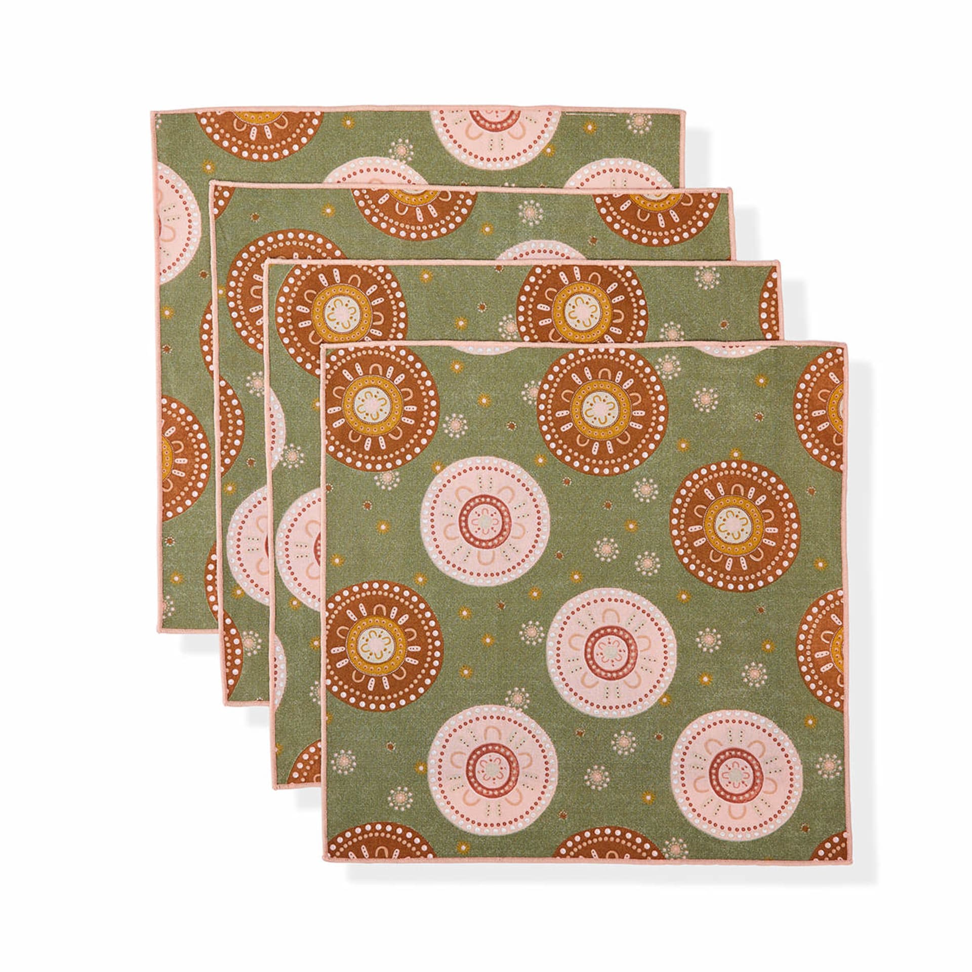 4 Pack Mudyin Ngurrawa Napkins Kmart