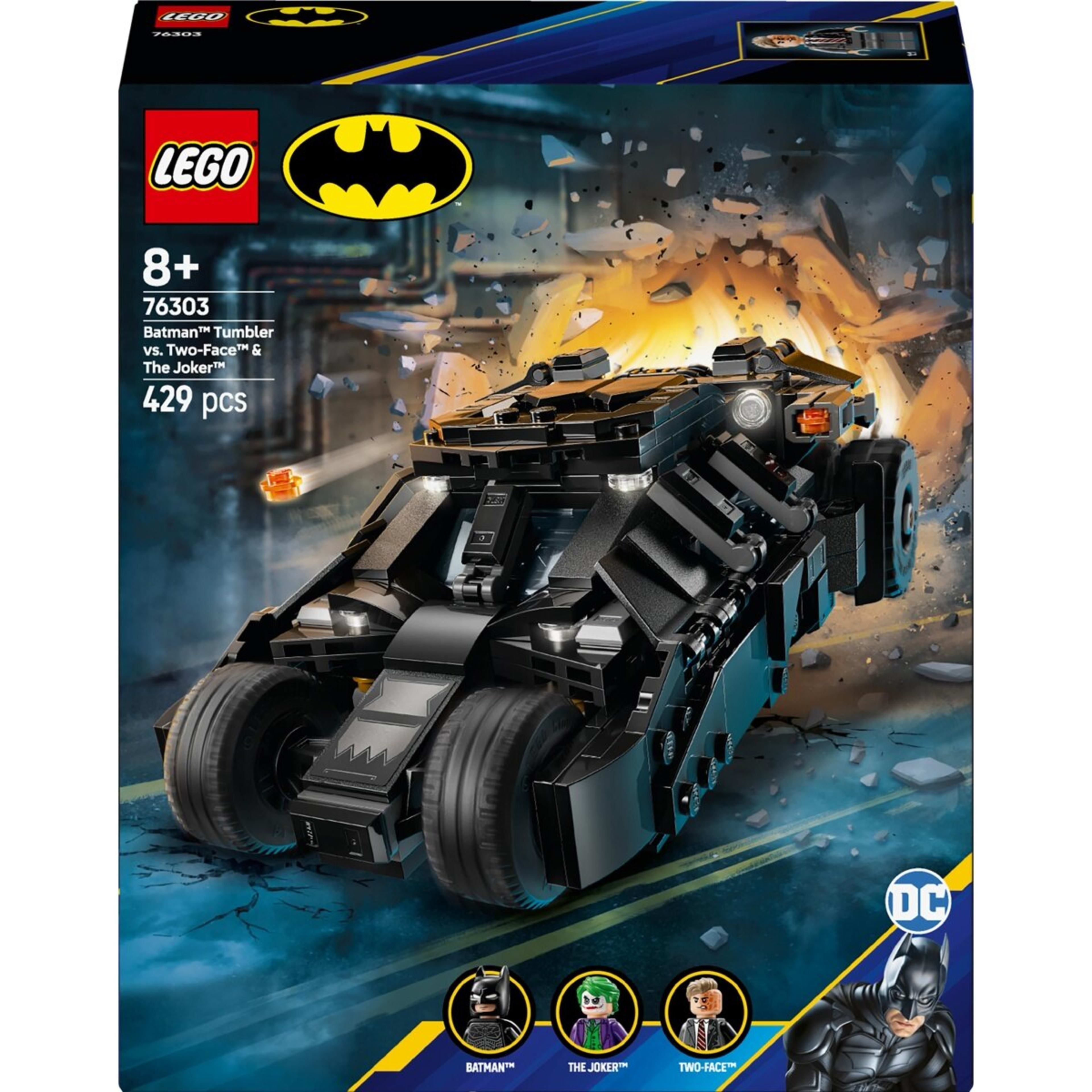 1 LEGO DC Batman: Batman Tumbler vs. Two-Face & The Joker 76303, 1 of 10