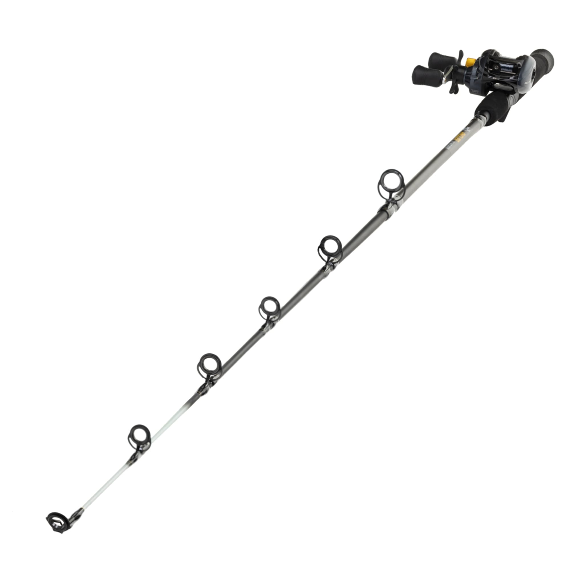 Jarvis Walker Angler Series 2 Baitcaster Combo 5.8ft., Black and Grey