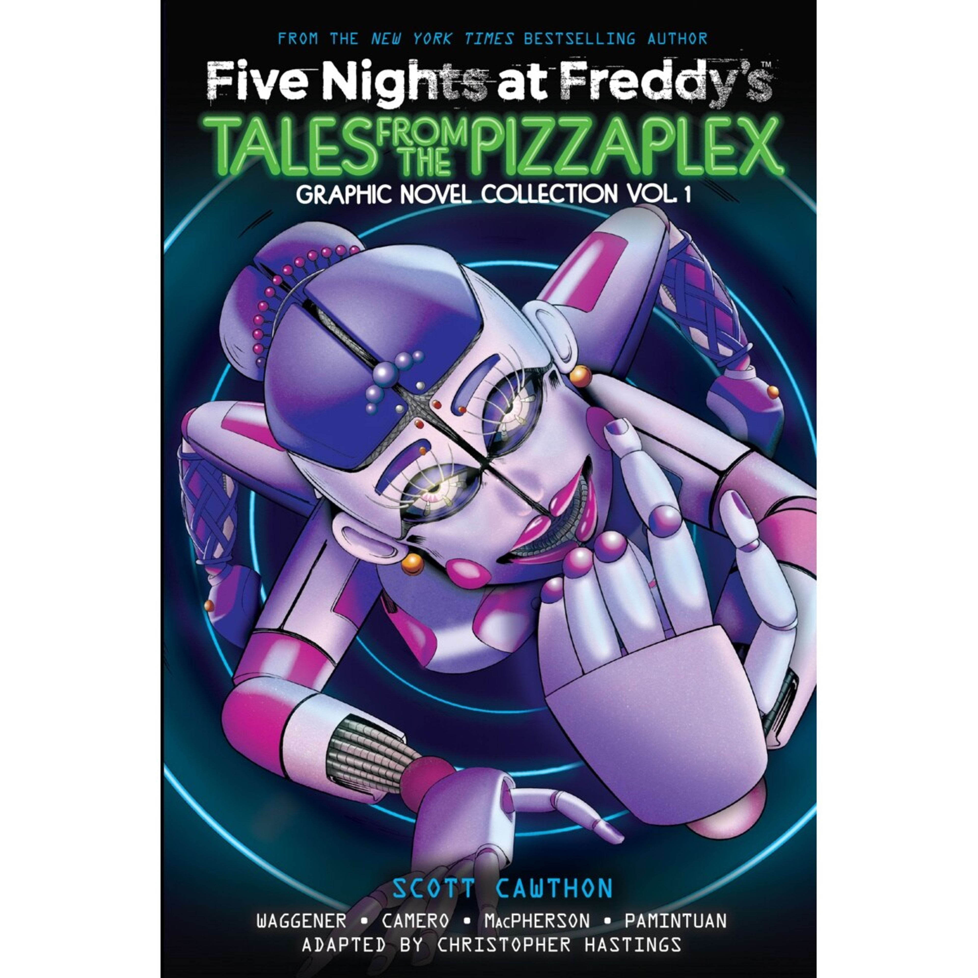 1 Five Nights at Freddy's: Tales From The Pizzaplex Graphic Novel Collection Vol. 1 by Scott Cawthon and Andrea Waggener - Book
