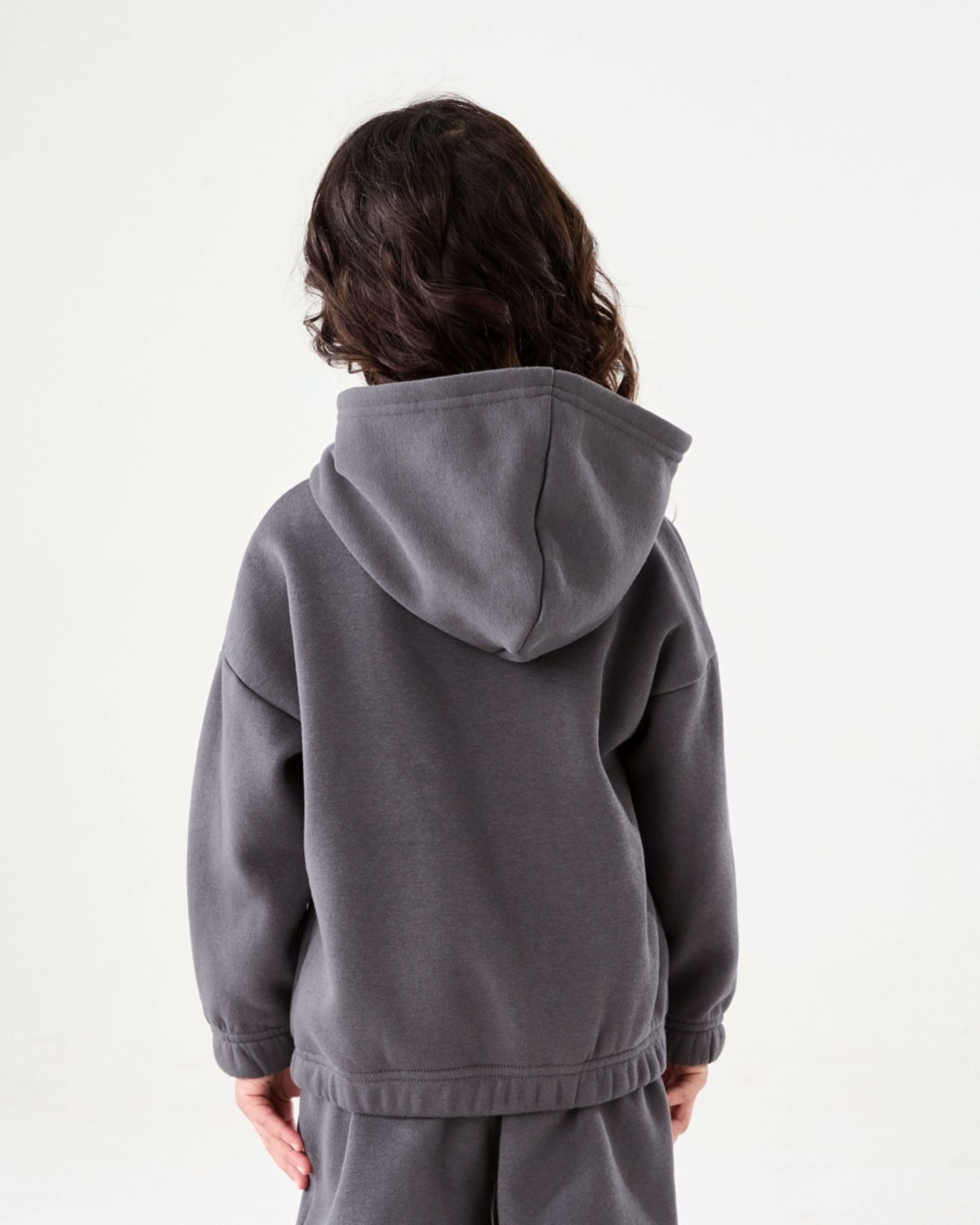 2 Oversized Hoodie FLOWER BESTIES FOREVER GREY, 2 of 6