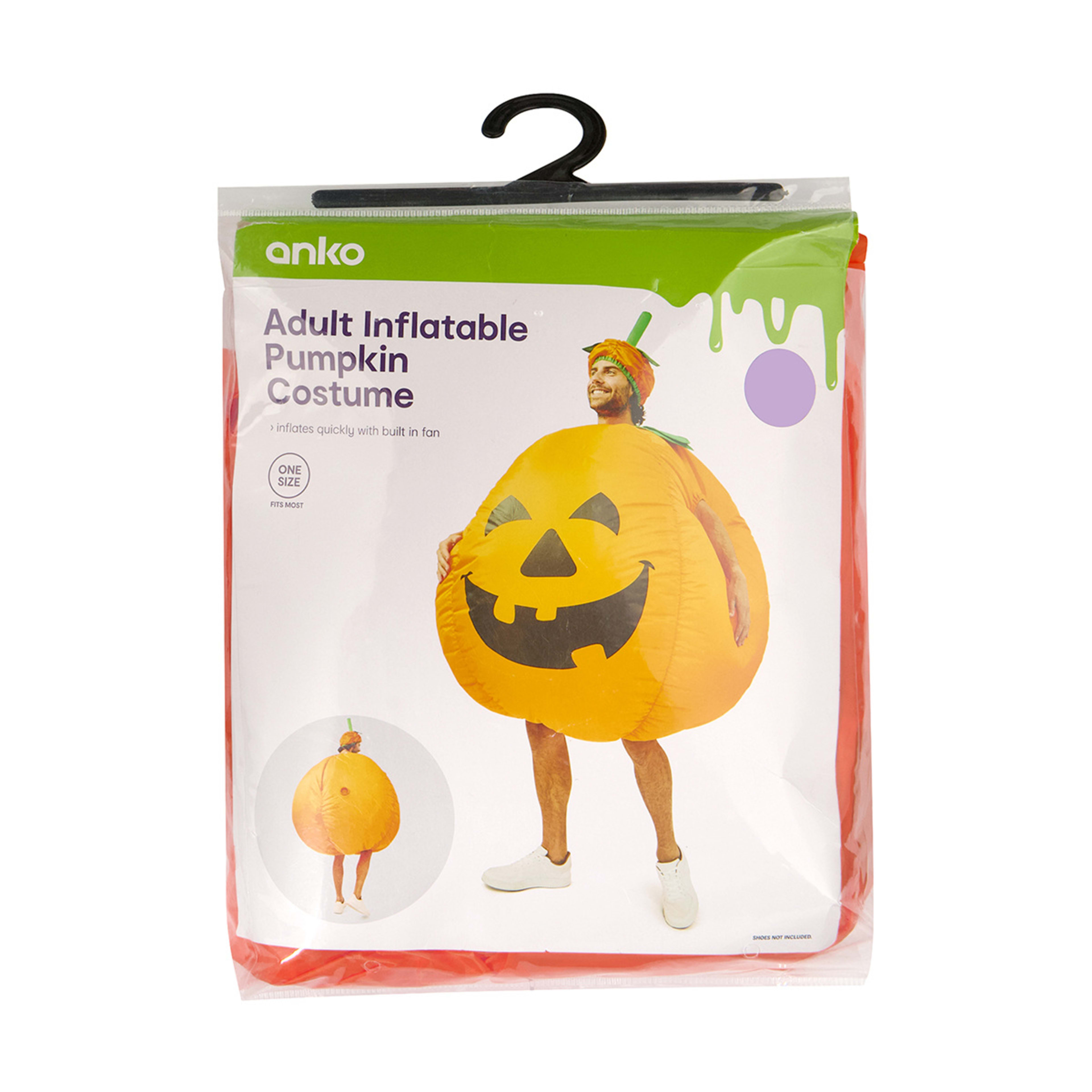 Inflatable Pumpkin Costume Adult Kmart