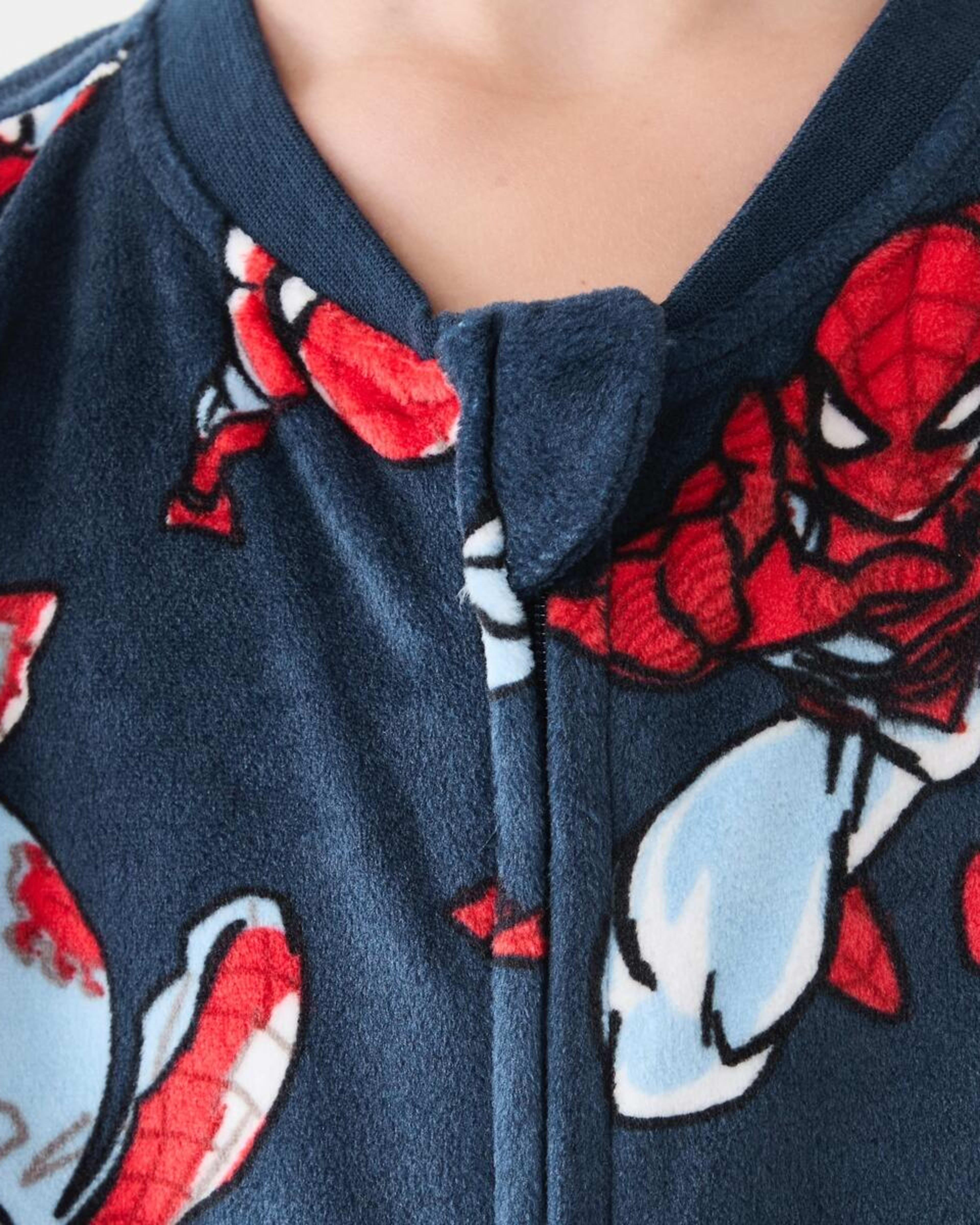 4 Spider-Man License All-in-One Sleepsuit Spiderman, 4 of 8