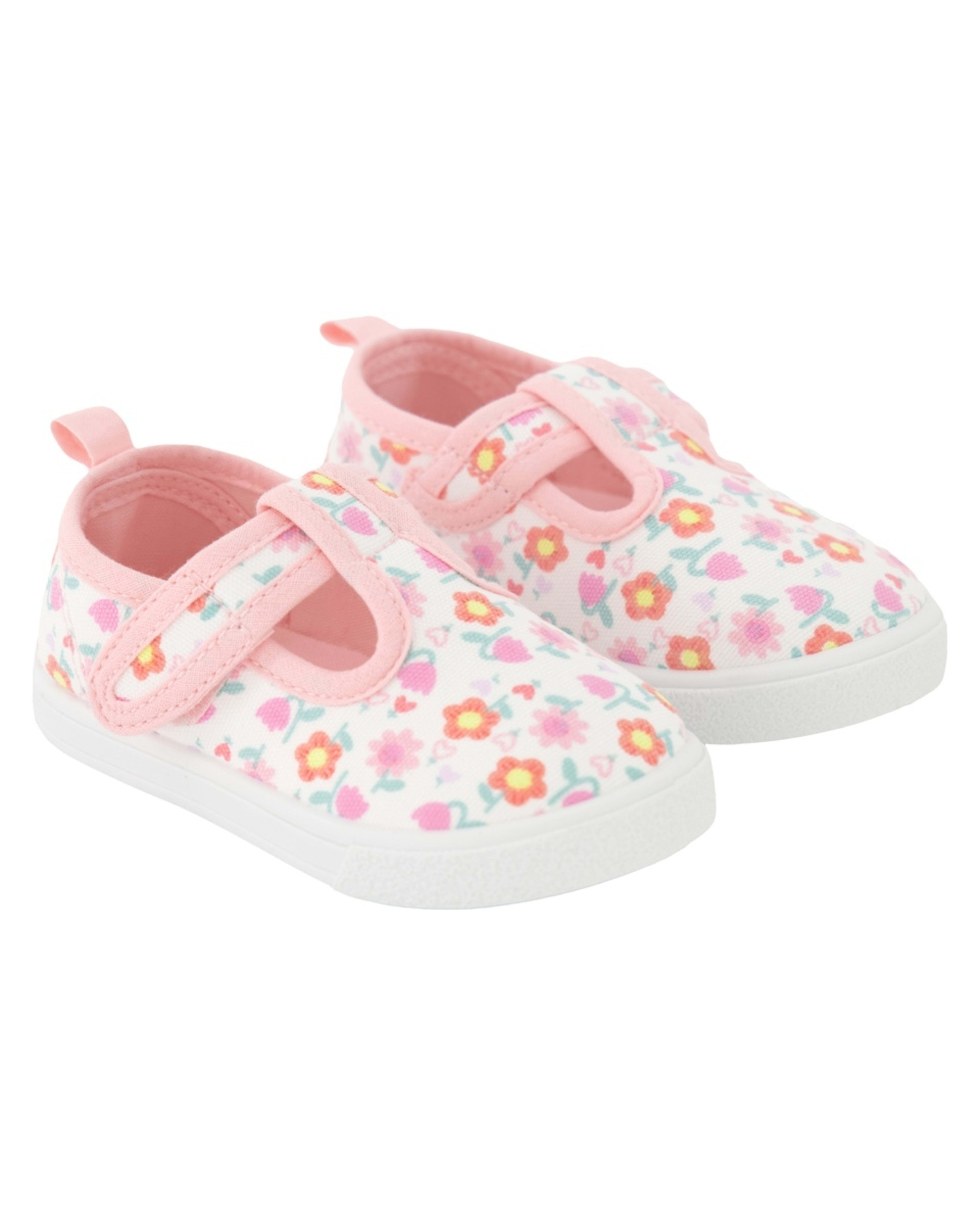 4 Baby T-Bar Shoes Flowers, 4 of 5
