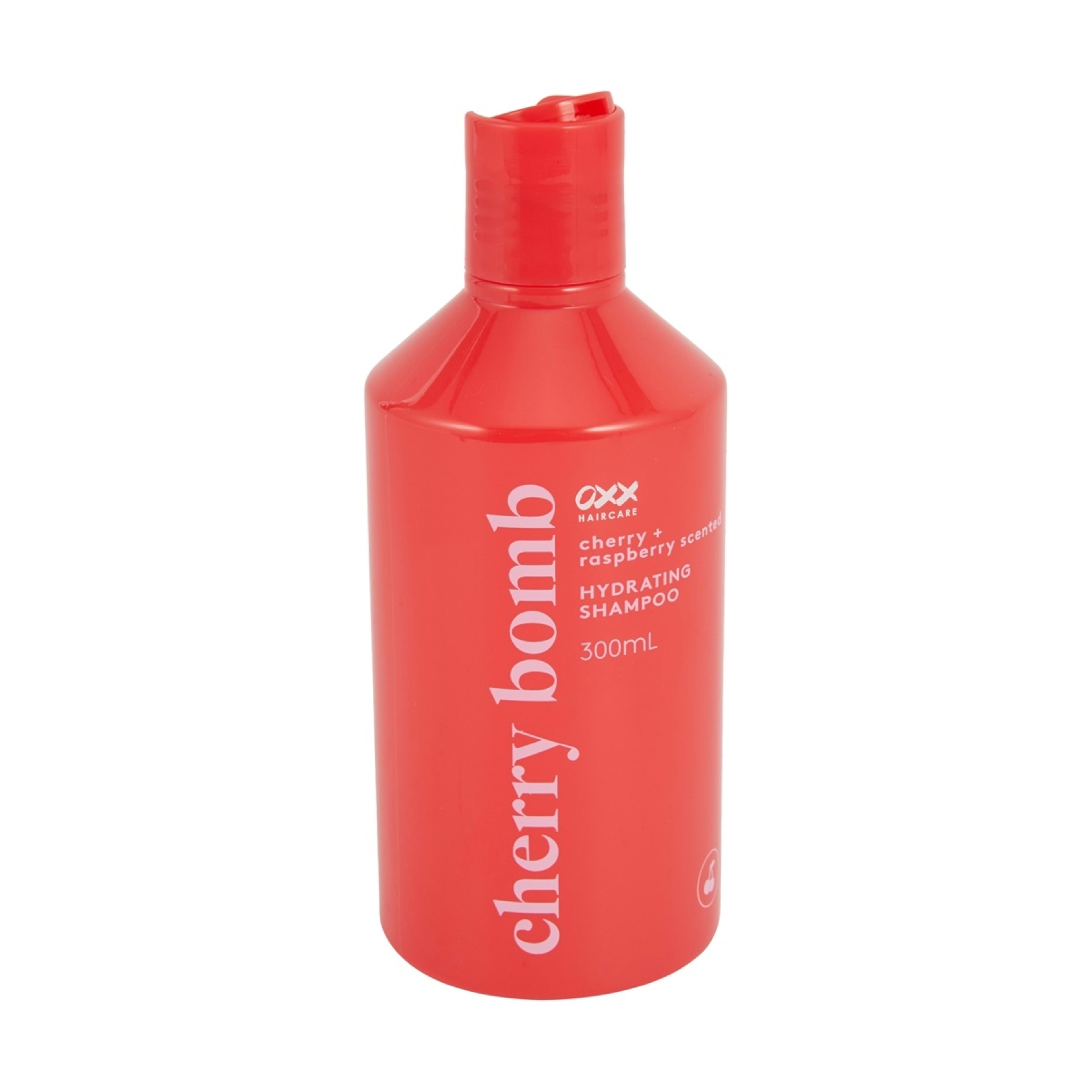 2 OXX Haircare Cherry Bomb Hydrating Shampoo 300ml - Cherry and Raspberry Scented, 2 of 4