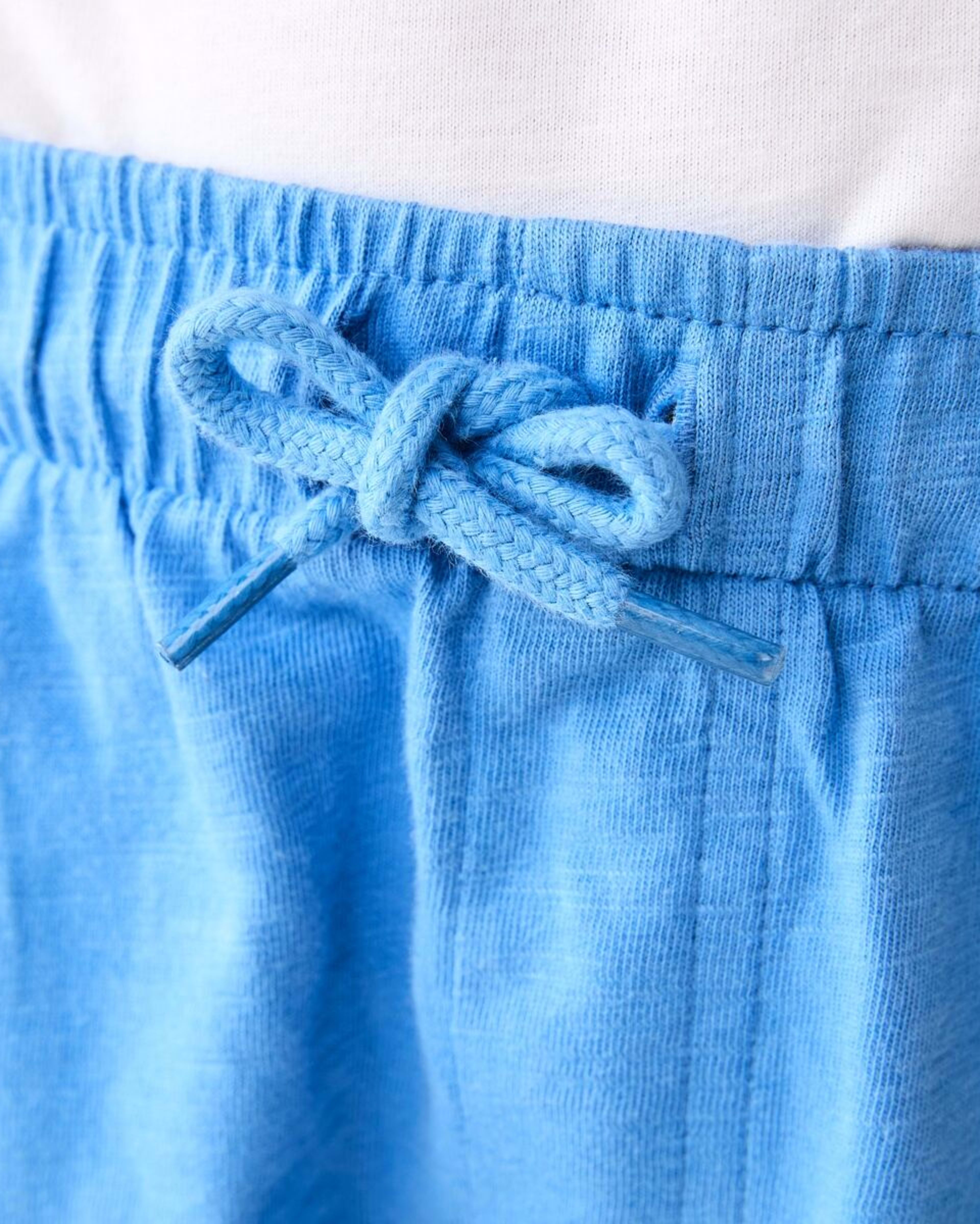 3 Cotton Knit Shorts SILVER LAKE BLUE, 3 of 5