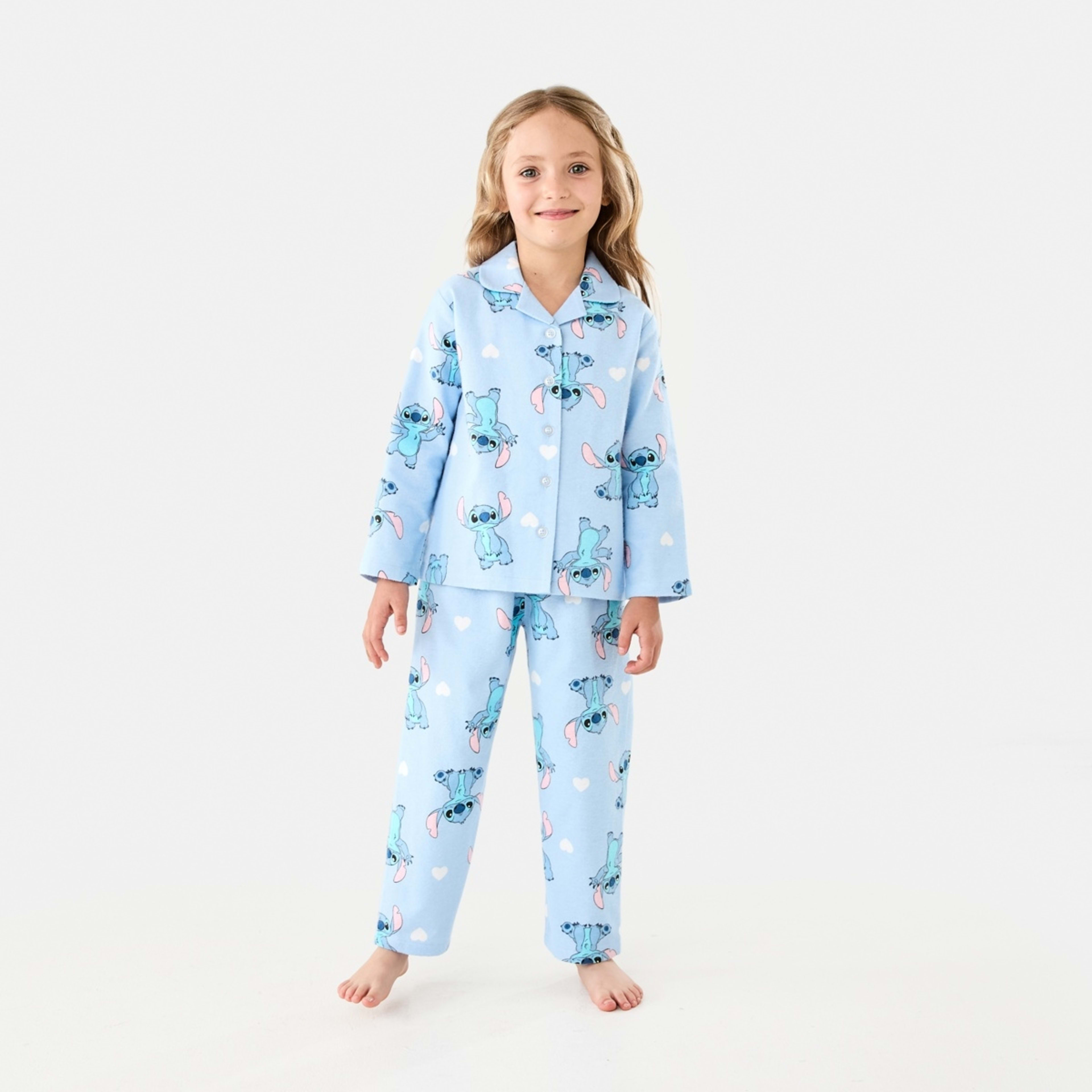 Stitch Pijama Girl Disney Pajamas Lilo And Stitch Girls Pajamas