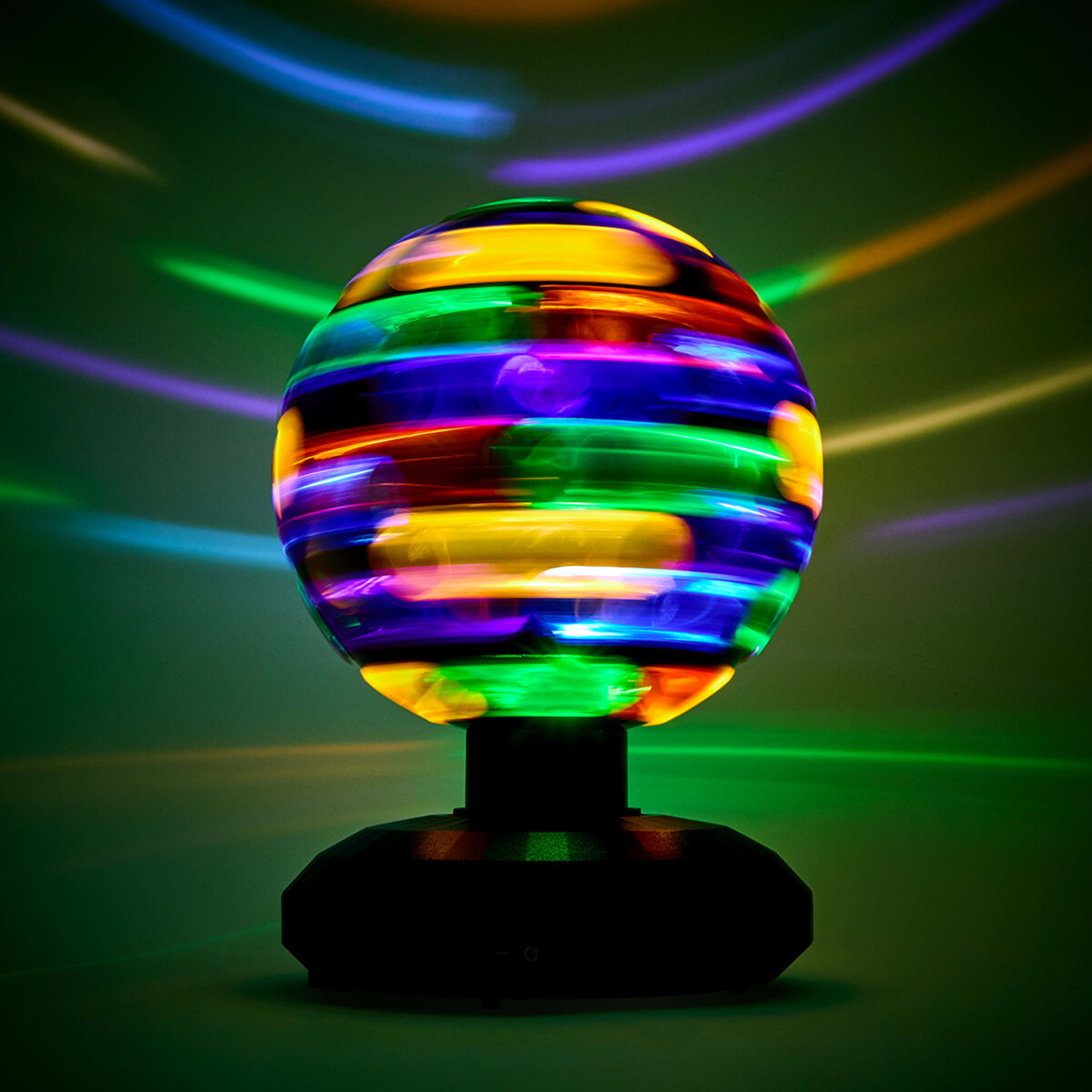 1 Rotating Disco Ball Light, 1 of 9