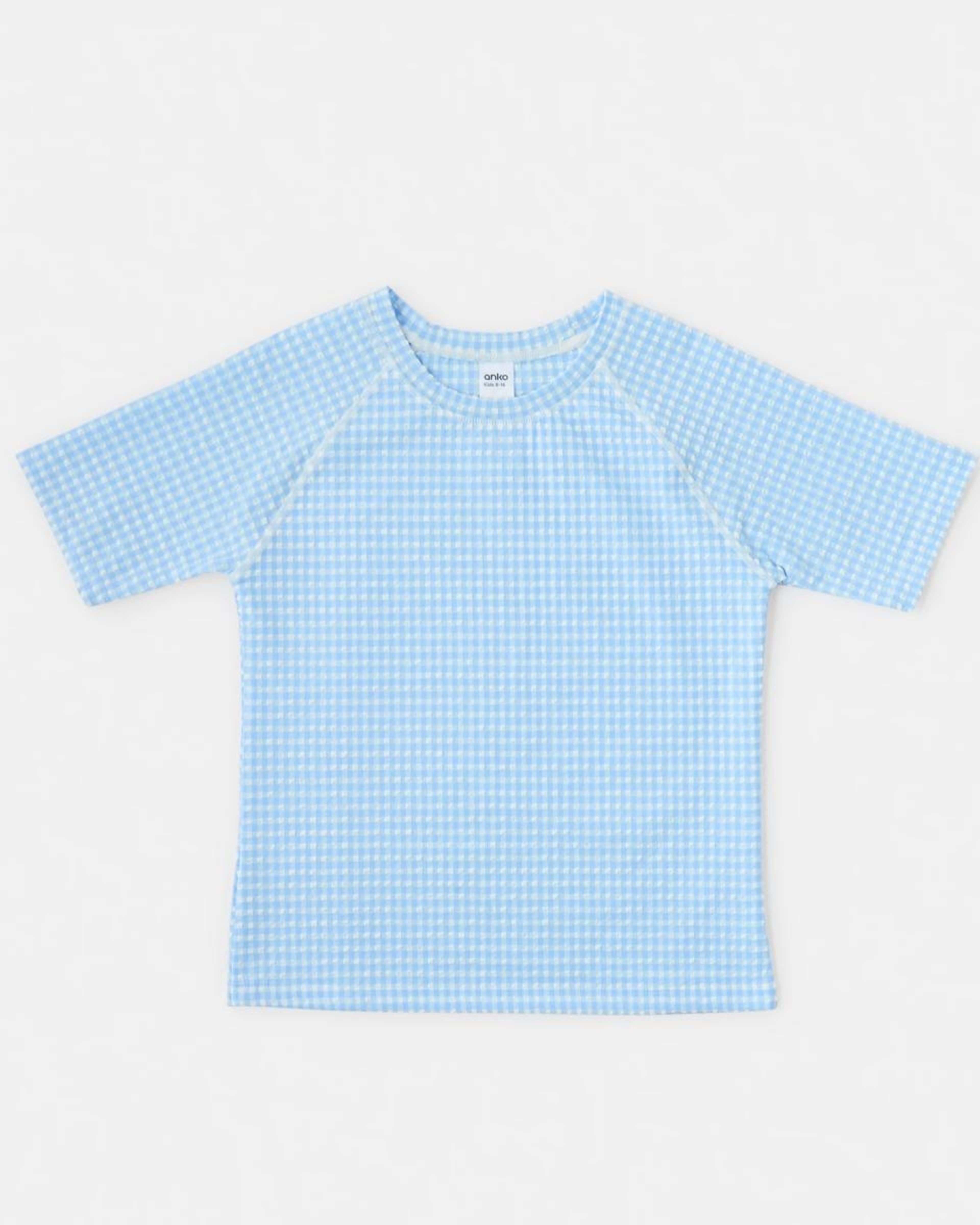 7 3 Piece Swim Set BLUE GINGHAM, 7 of 9